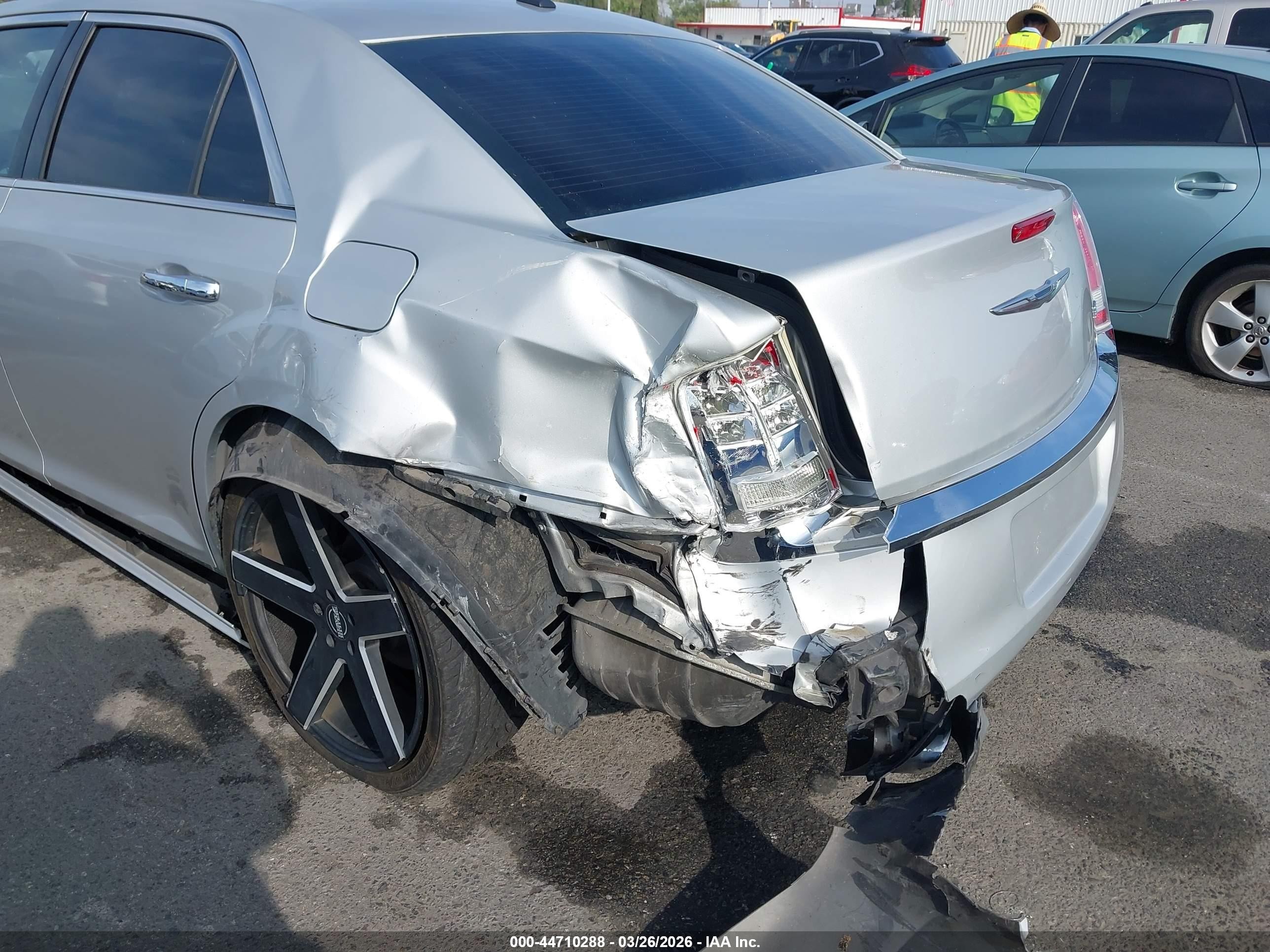 2012 Chrysler 300 Limited Silver vin: 2C3CCACG3CH166889