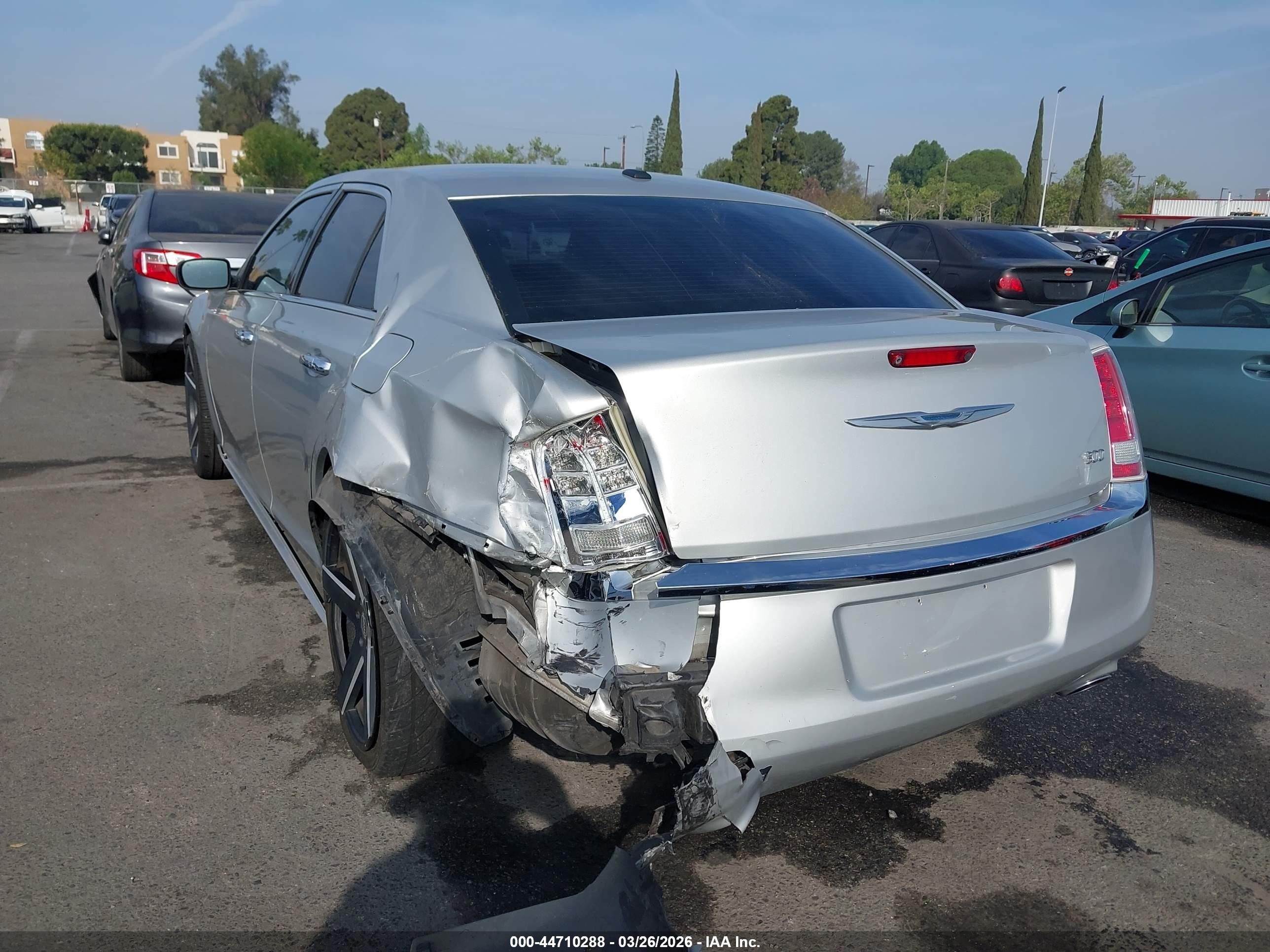 2012 Chrysler 300 Limited Silver vin: 2C3CCACG3CH166889