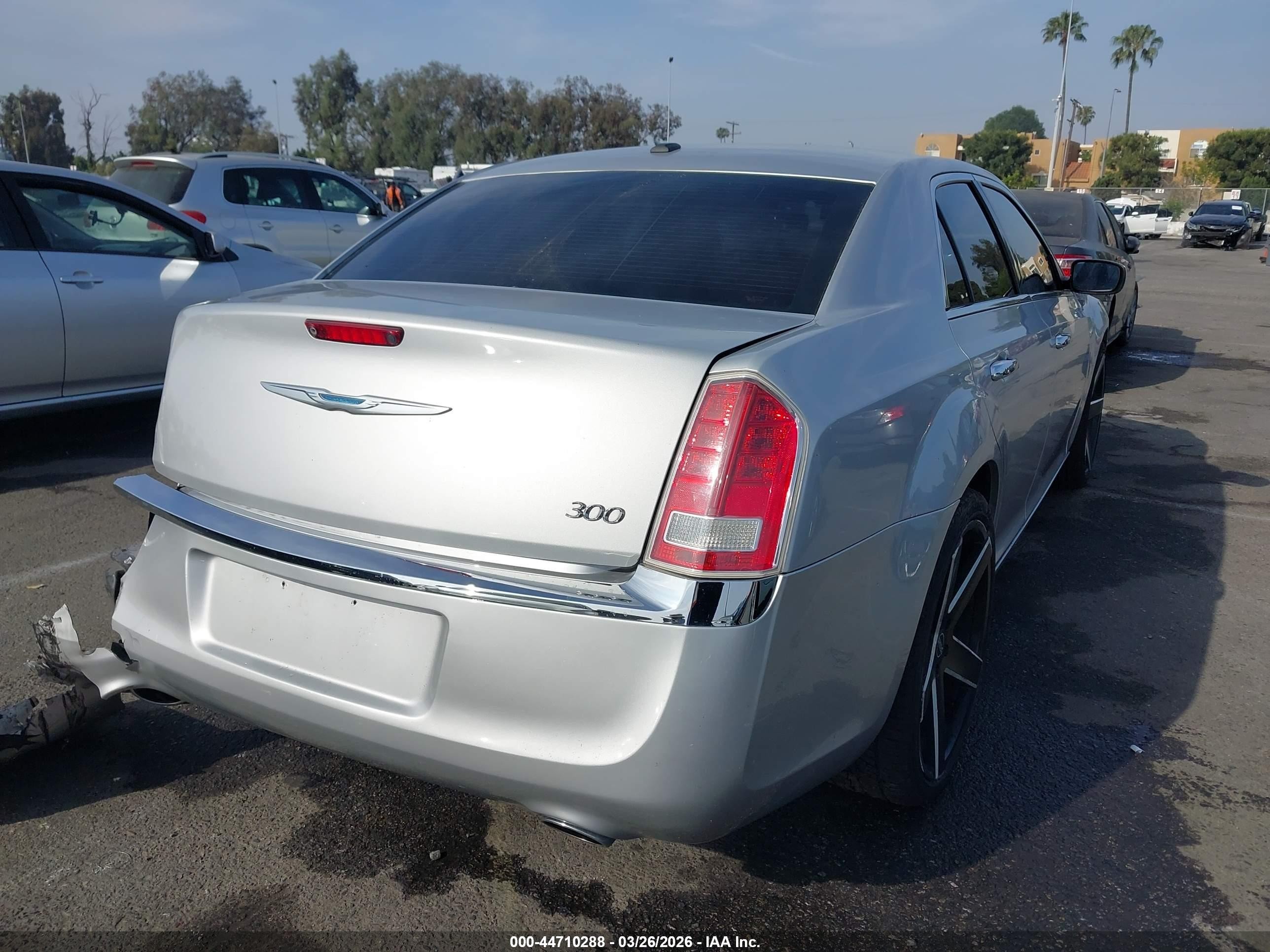 2012 Chrysler 300 Limited Silver vin: 2C3CCACG3CH166889