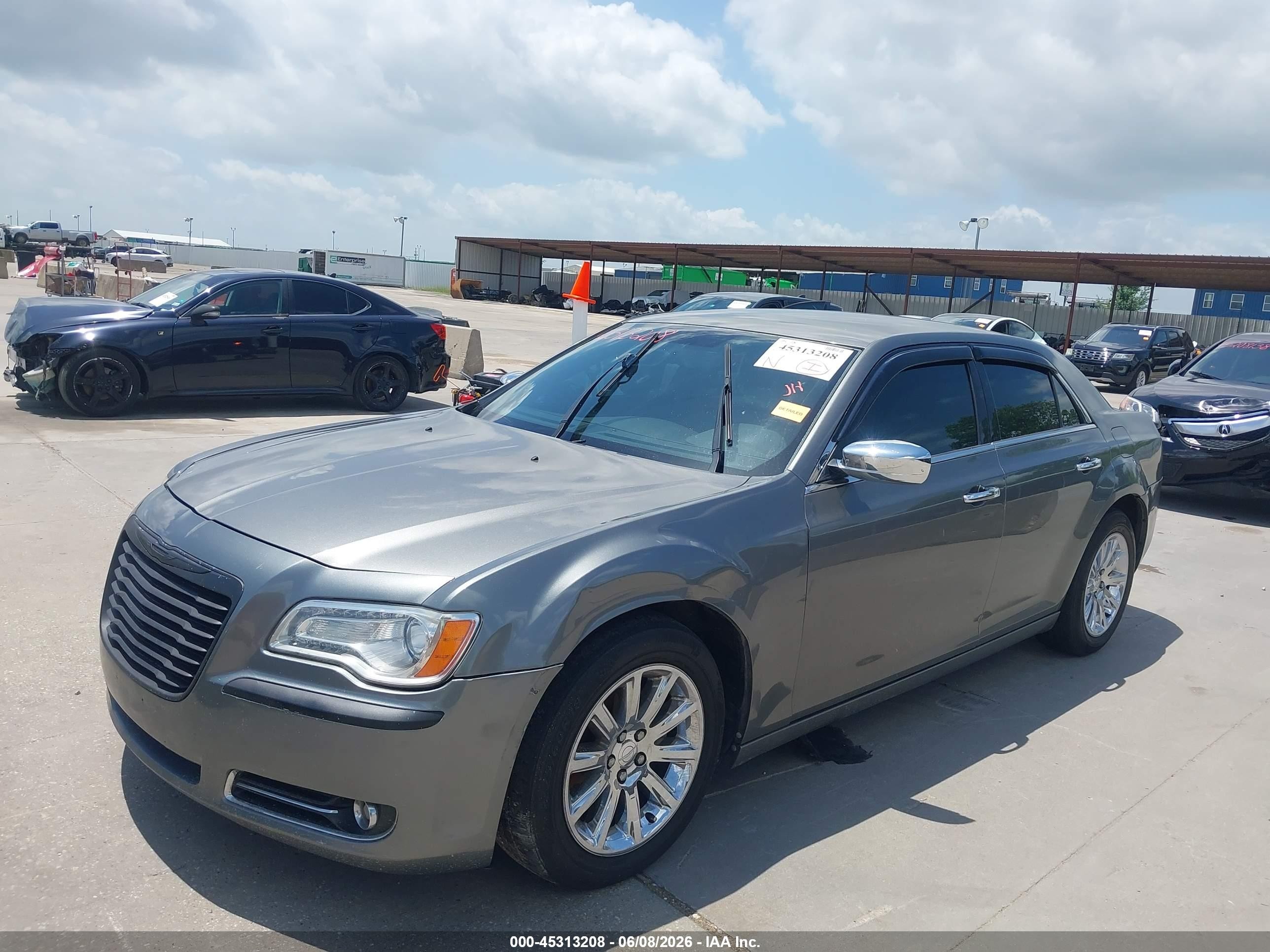 2012 Chrysler 300 Limited Gray vin: 2C3CCACG3CH205870