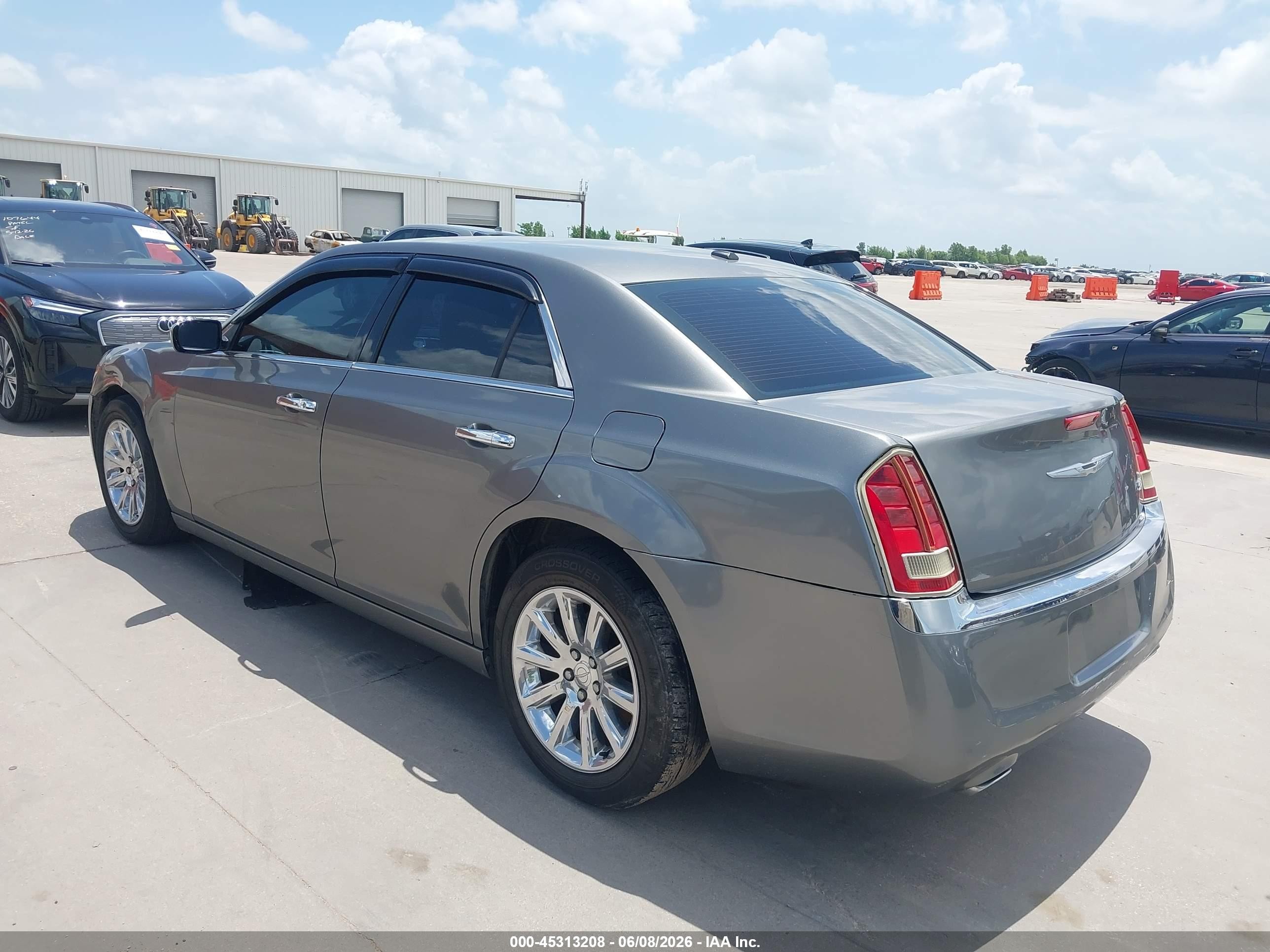 2012 Chrysler 300 Limited Gray vin: 2C3CCACG3CH205870