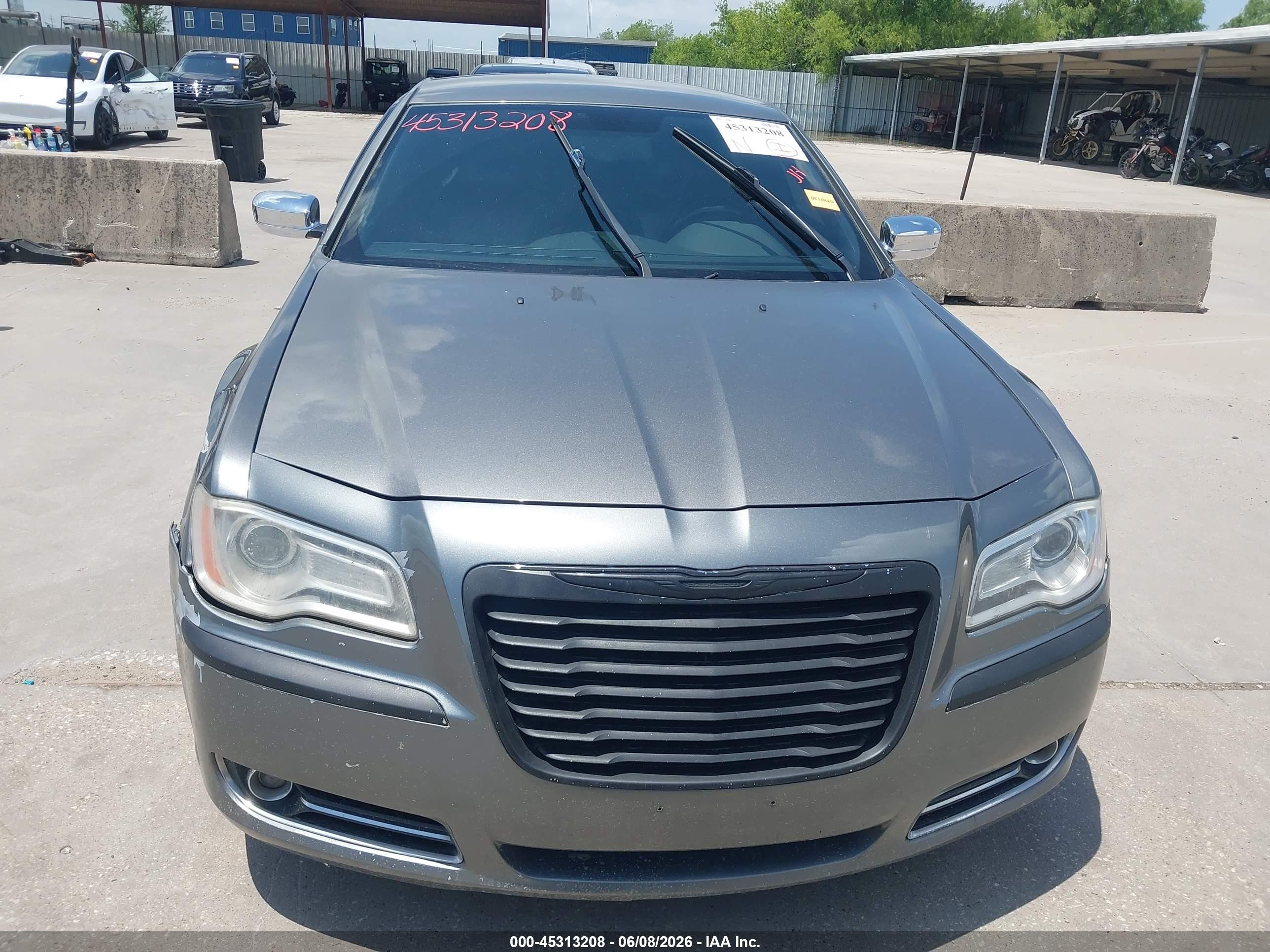 2012 Chrysler 300 Limited Gray vin: 2C3CCACG3CH205870
