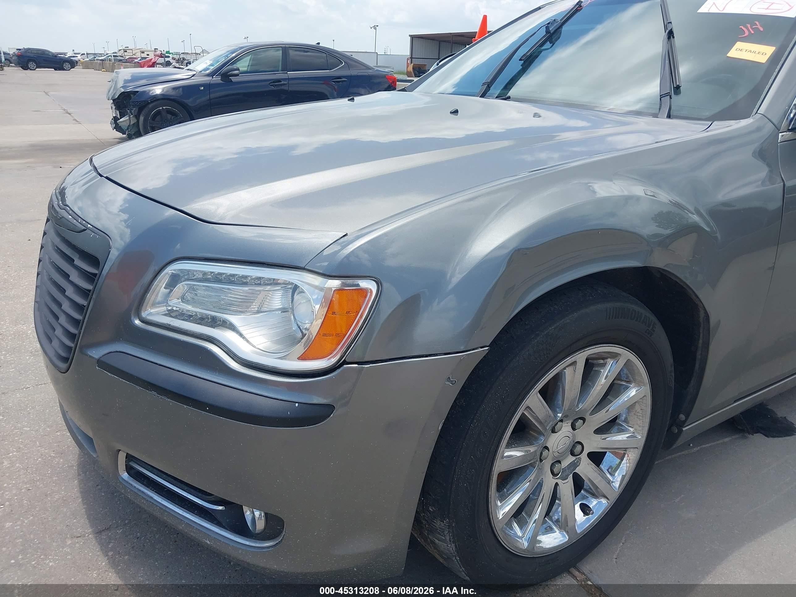 2012 Chrysler 300 Limited Gray vin: 2C3CCACG3CH205870