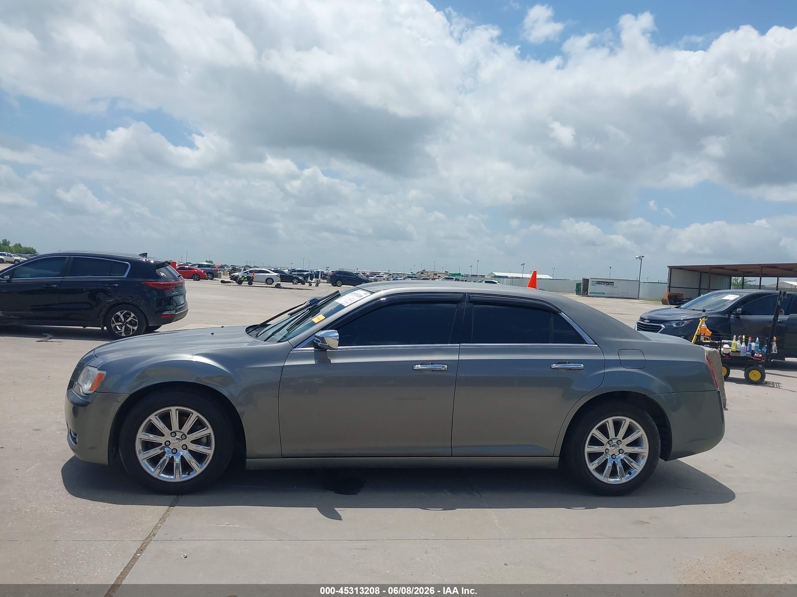 2012 Chrysler 300 Limited Gray vin: 2C3CCACG3CH205870