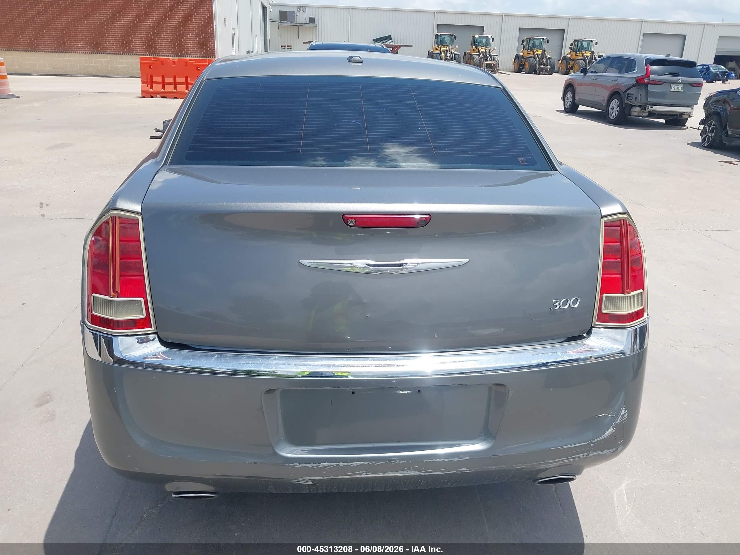 2012 Chrysler 300 Limited Gray vin: 2C3CCACG3CH205870