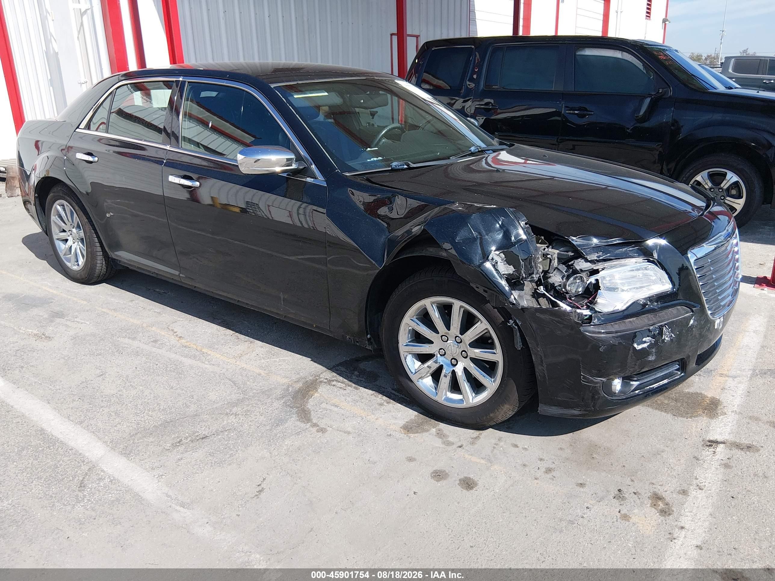 2012 Chrysler 300 Limited Black vin: 2C3CCACG3CH231479