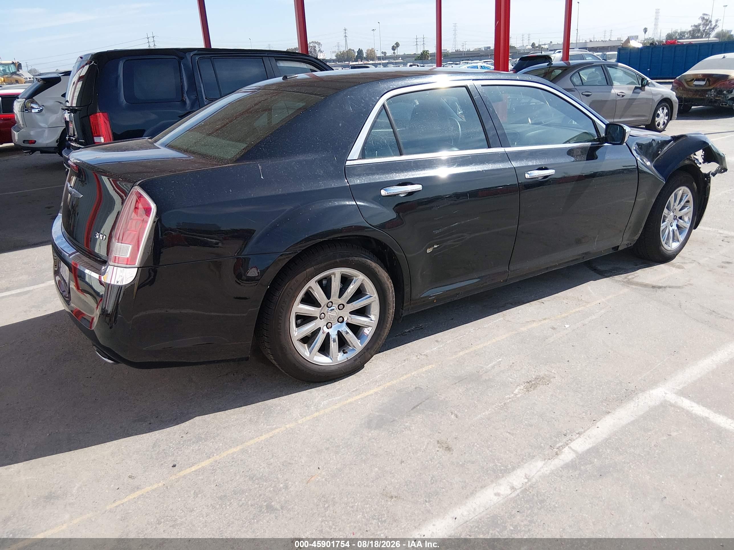 2012 Chrysler 300 Limited Black vin: 2C3CCACG3CH231479
