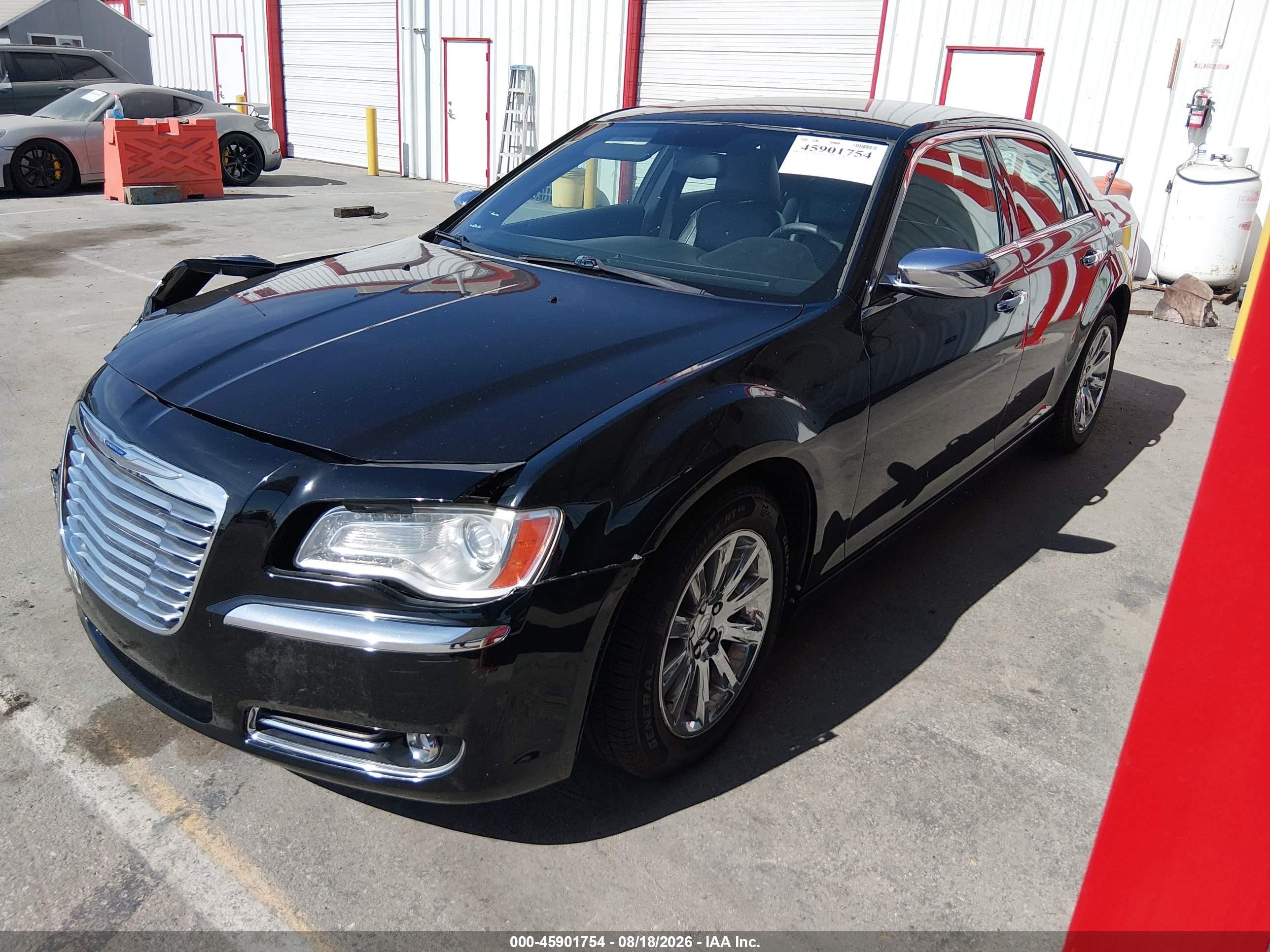 2012 Chrysler 300 Limited Black vin: 2C3CCACG3CH231479