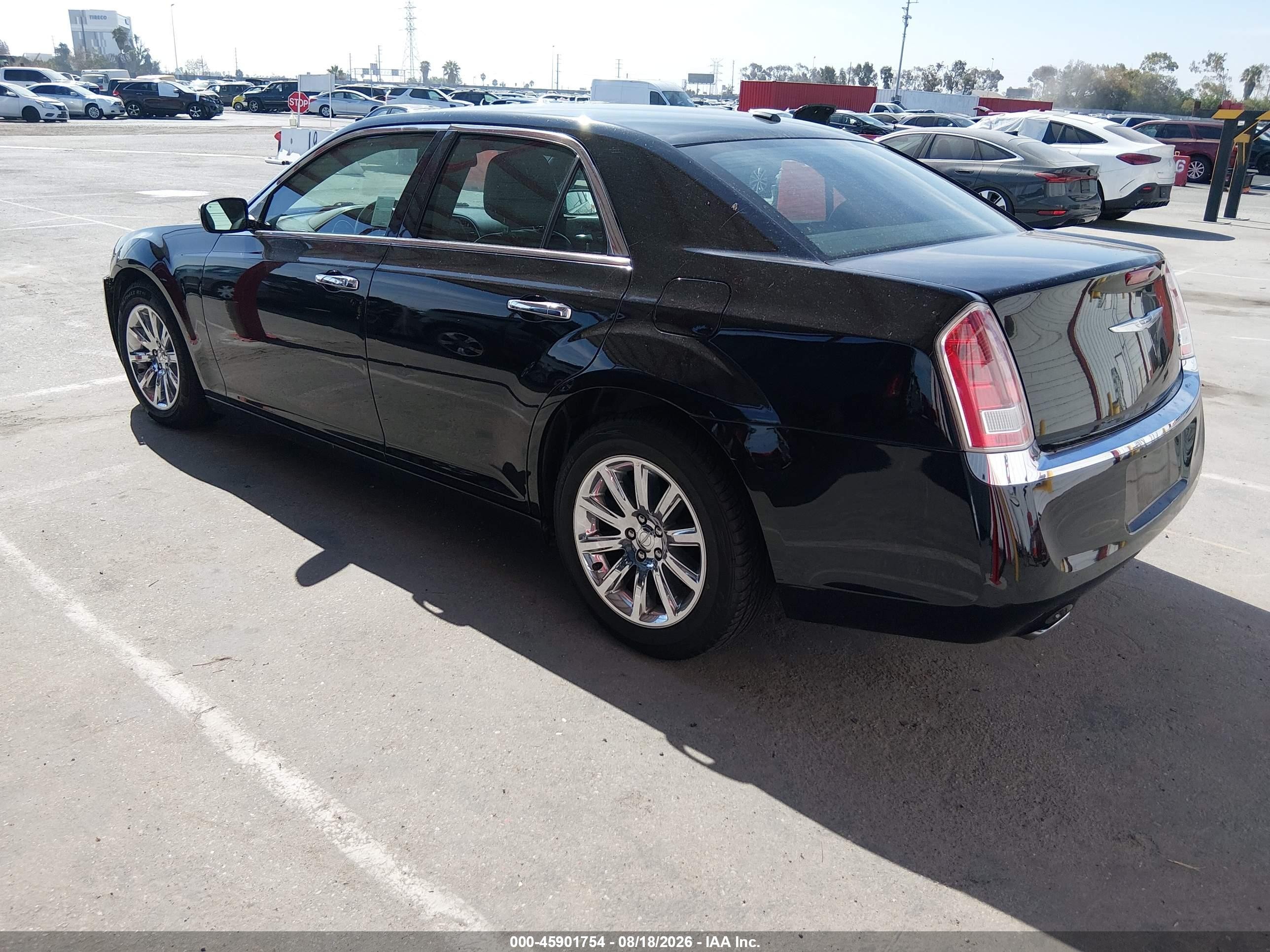 2012 Chrysler 300 Limited Black vin: 2C3CCACG3CH231479