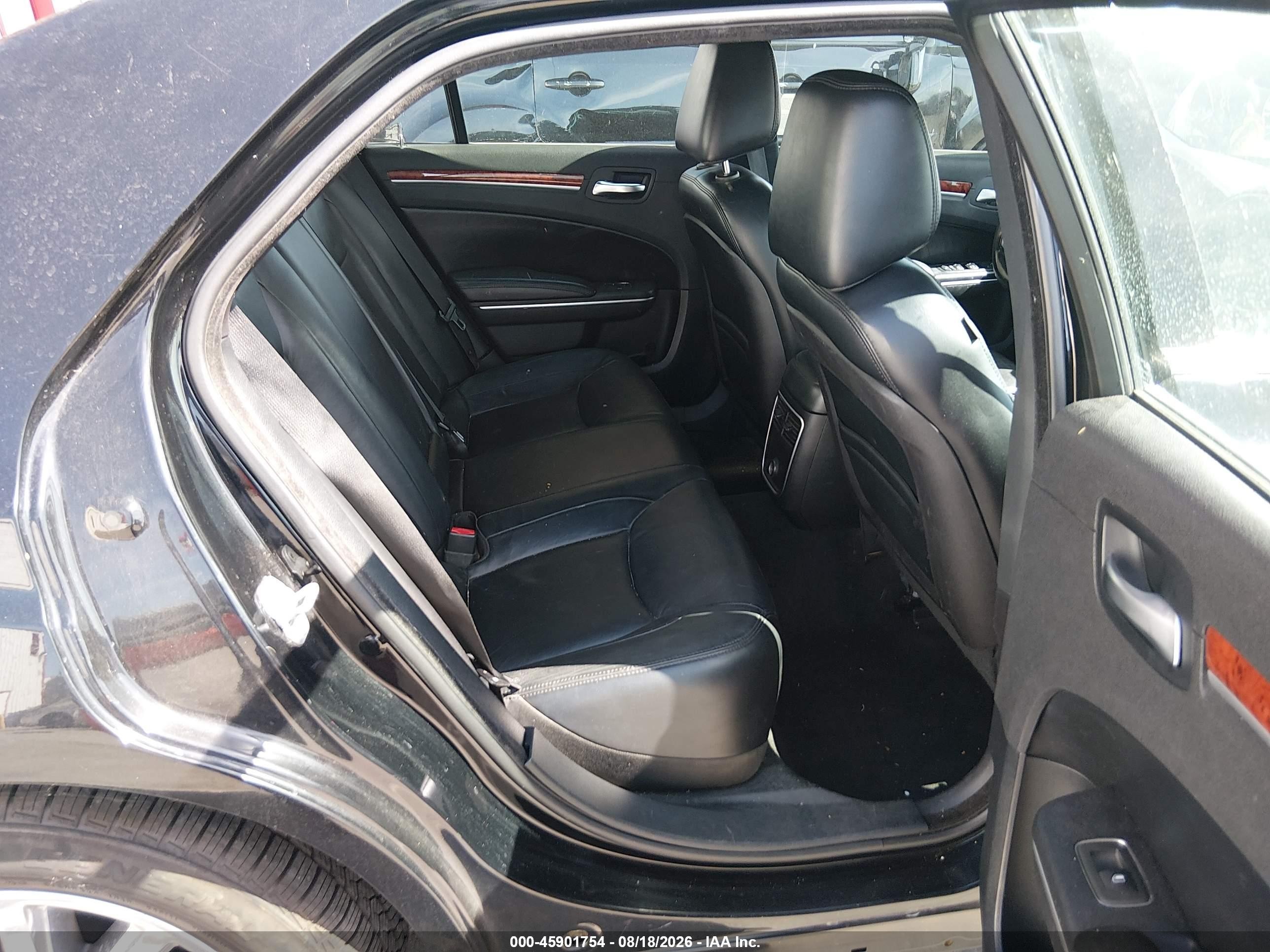 2012 Chrysler 300 Limited Black vin: 2C3CCACG3CH231479