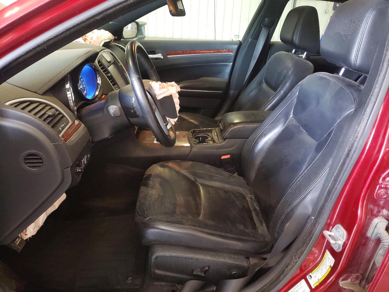 2012 Chrysler 300 Limited Темно-бордовый vin: 2C3CCACG4CH179652
