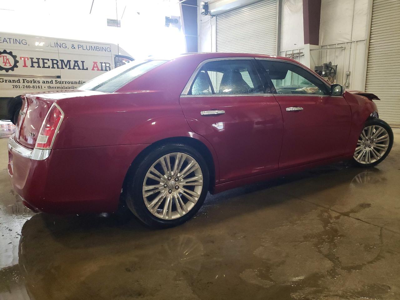 2012 Chrysler 300 Limited Темно-бордовый vin: 2C3CCACG4CH179652
