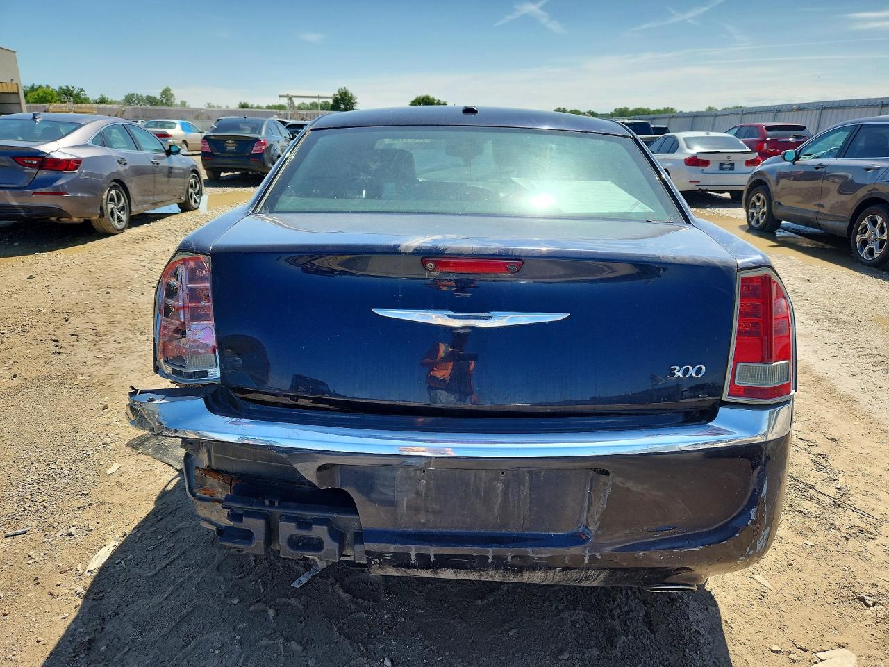 2012 Chrysler 300 Limited Синий vin: 2C3CCACG4CH310949