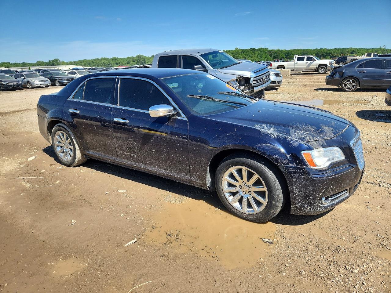 2012 Chrysler 300 Limited Синий vin: 2C3CCACG4CH310949