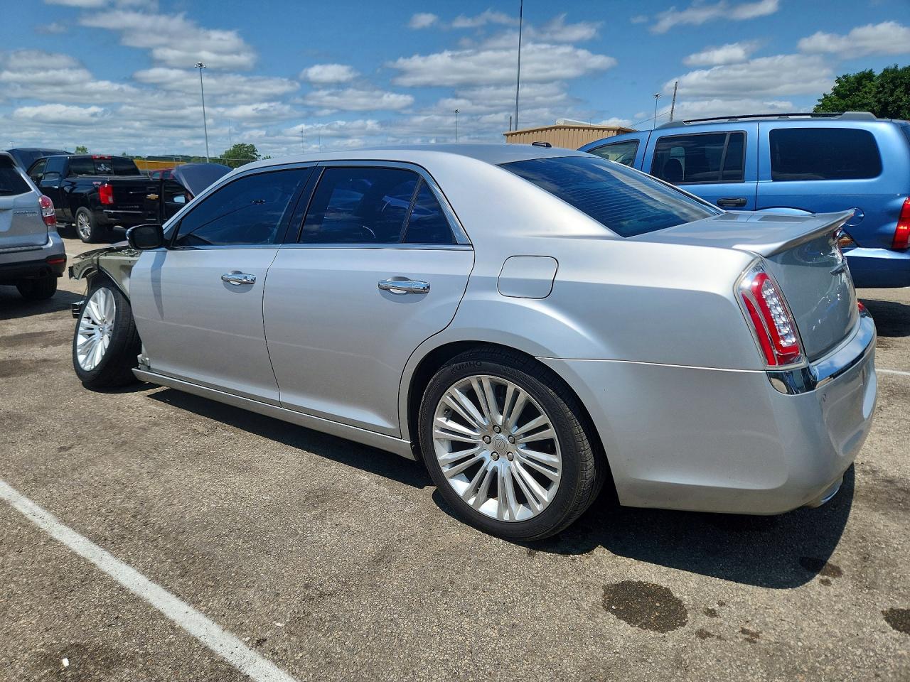 2012 Chrysler 300 Limited Silver vin: 2C3CCACG5CH175593