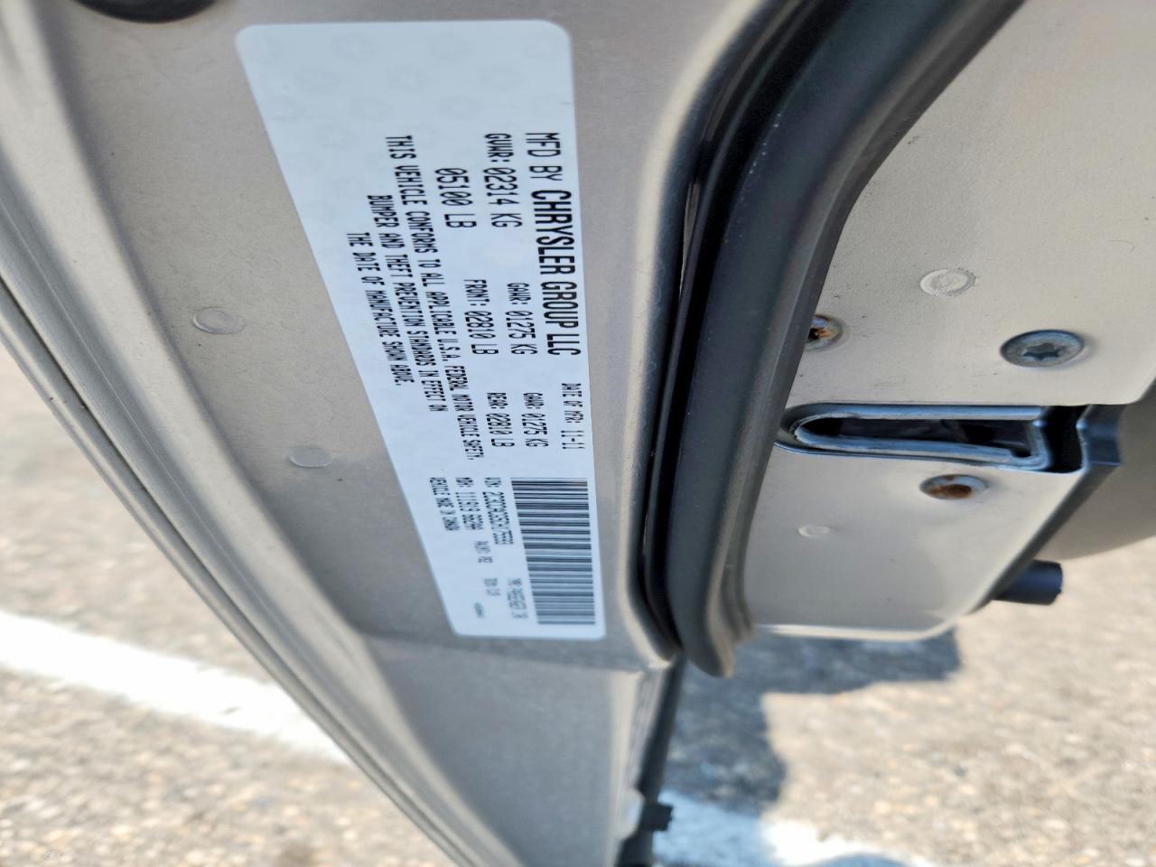 2012 Chrysler 300 Limited Silver vin: 2C3CCACG5CH175593