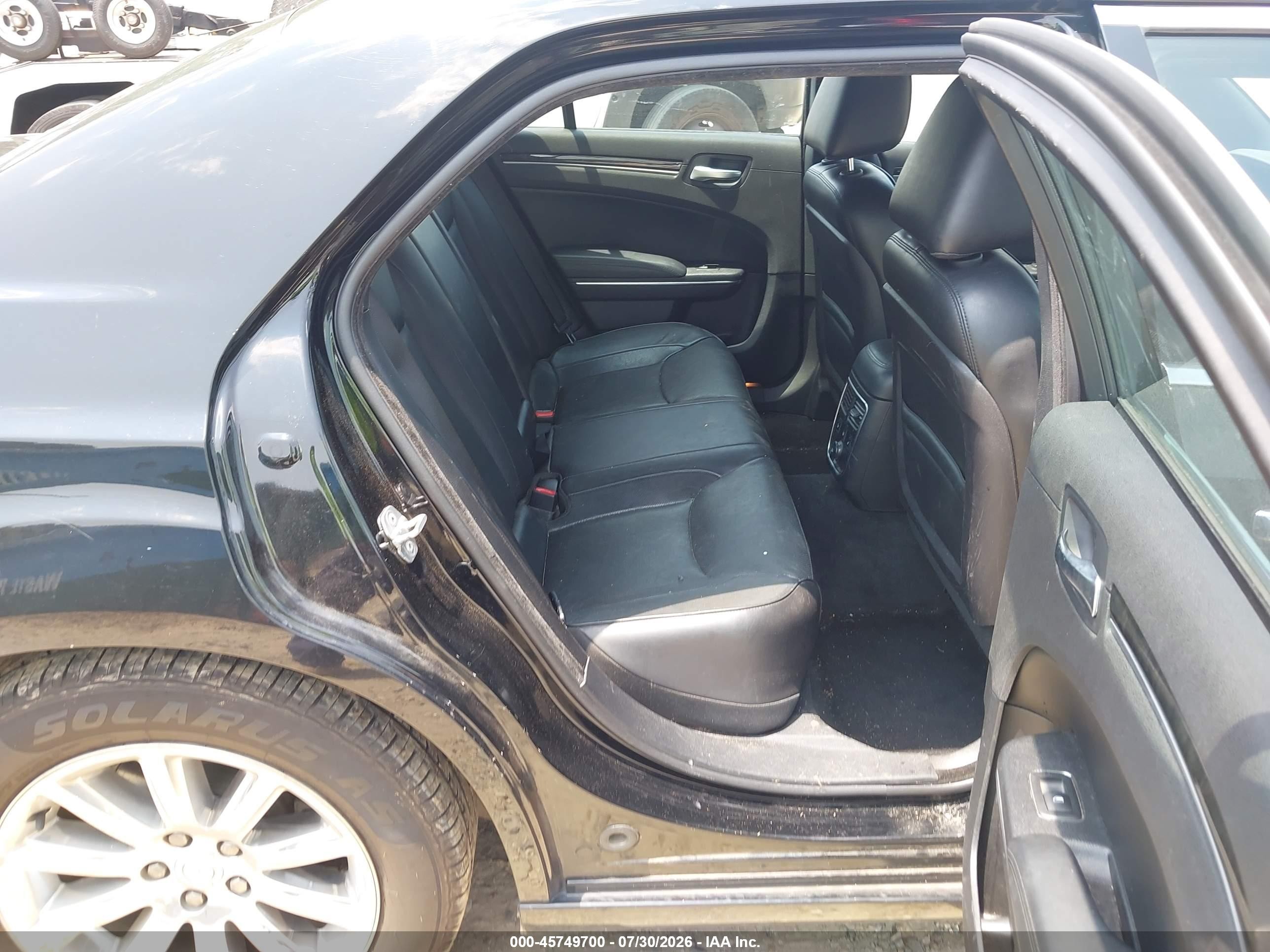 2012 Chrysler 300 Limited Black vin: 2C3CCACG6CH113202