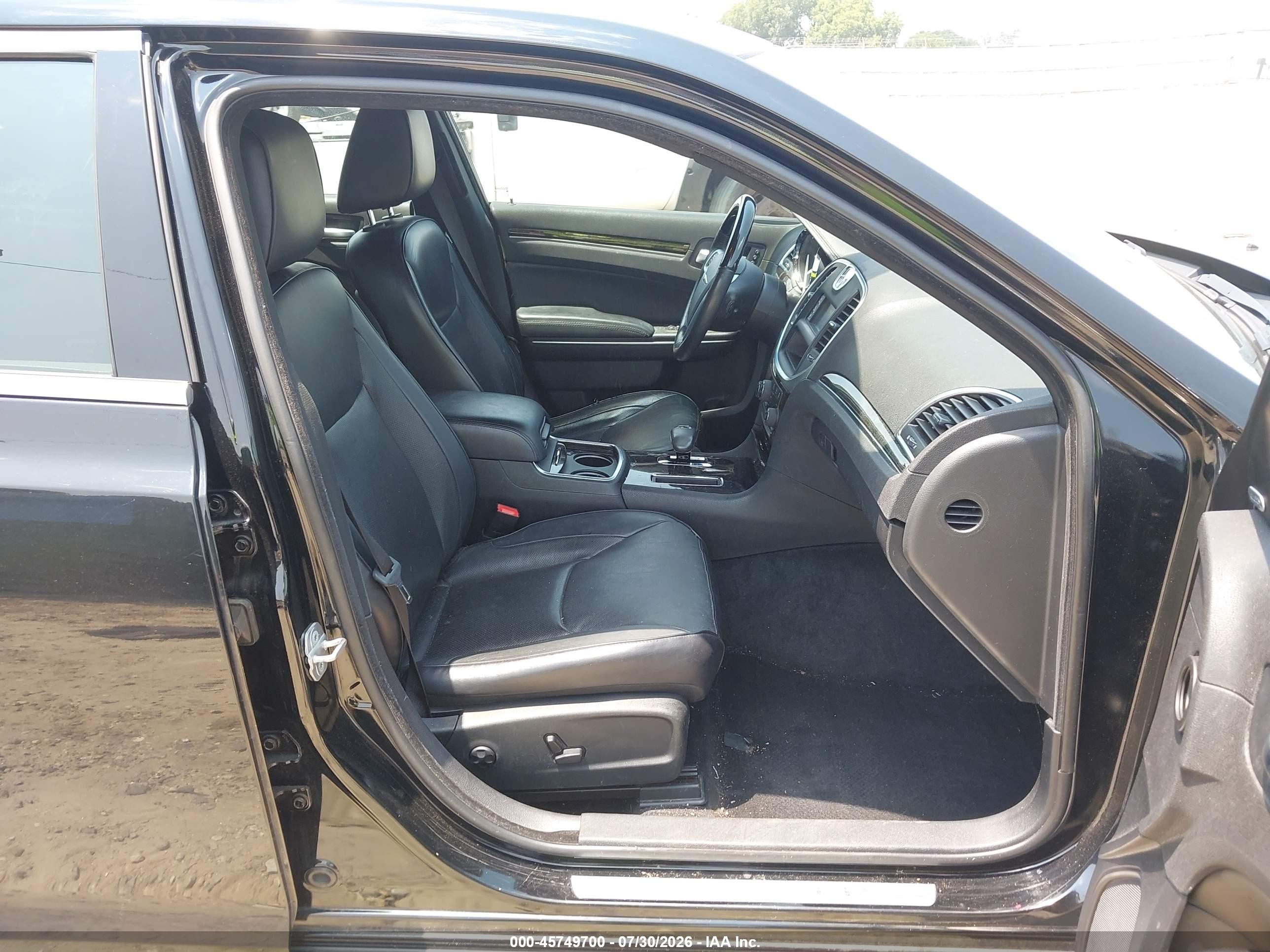 2012 Chrysler 300 Limited Black vin: 2C3CCACG6CH113202