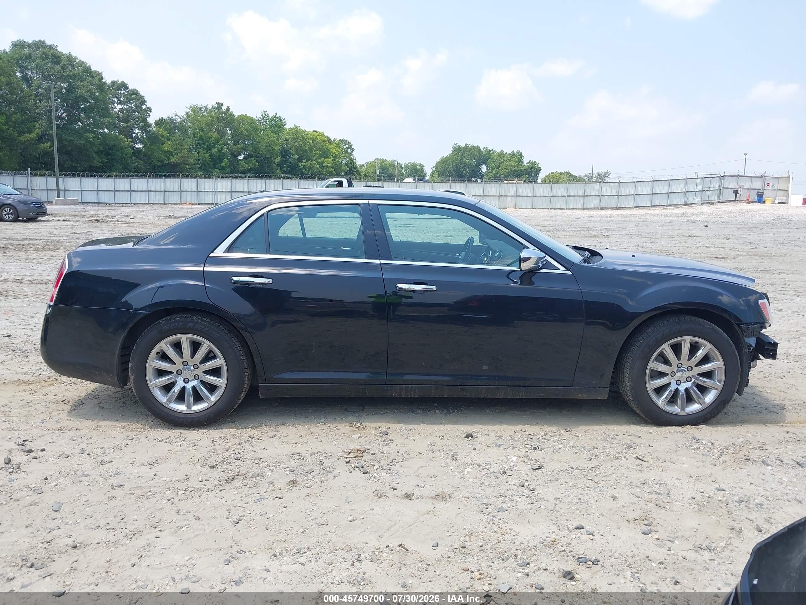 2012 Chrysler 300 Limited Black vin: 2C3CCACG6CH113202