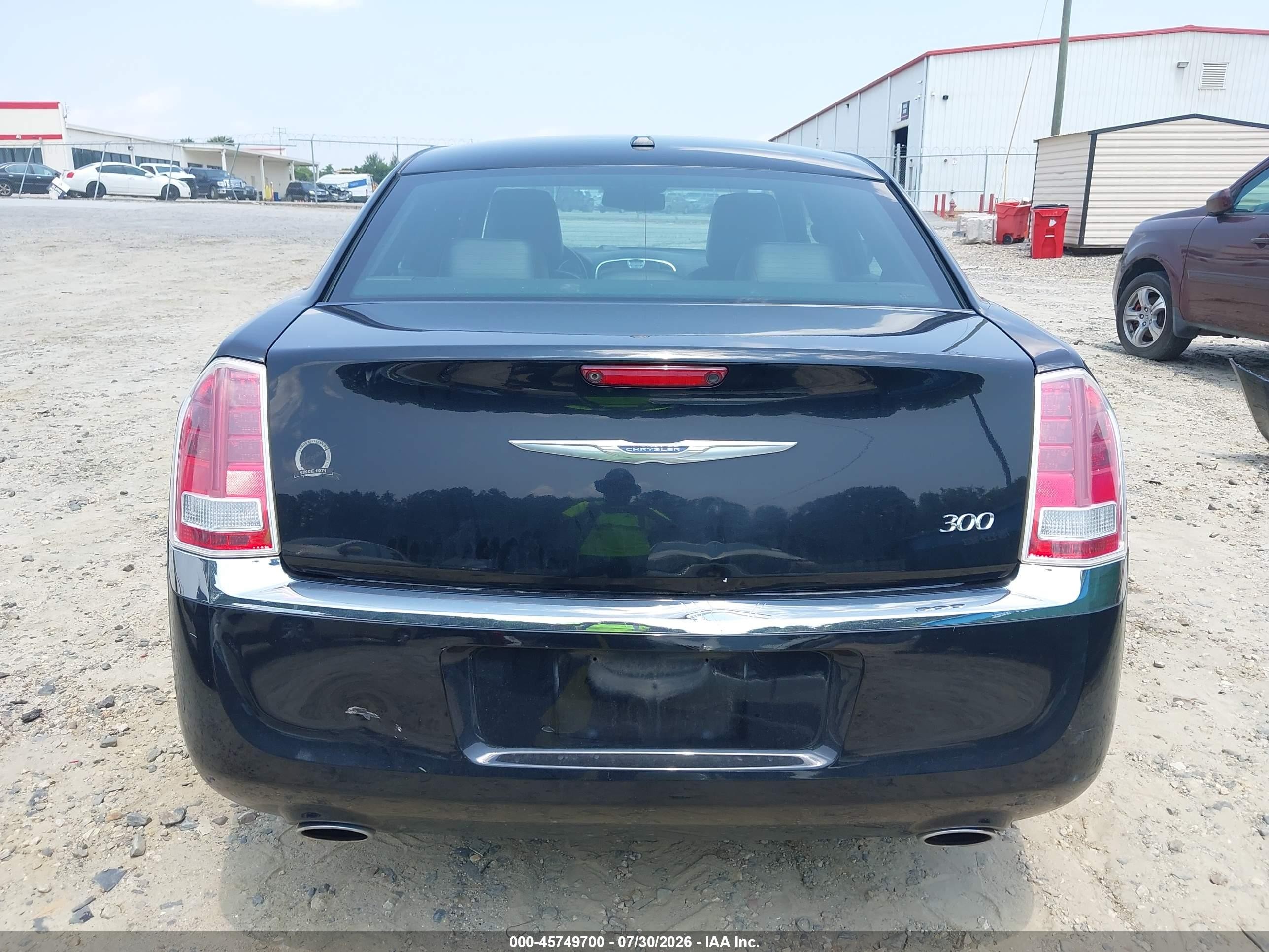 2012 Chrysler 300 Limited Black vin: 2C3CCACG6CH113202