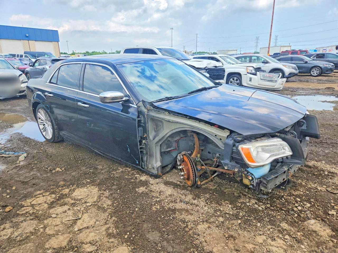 2012 Chrysler 300 Limited Black vin: 2C3CCACG6CH115550