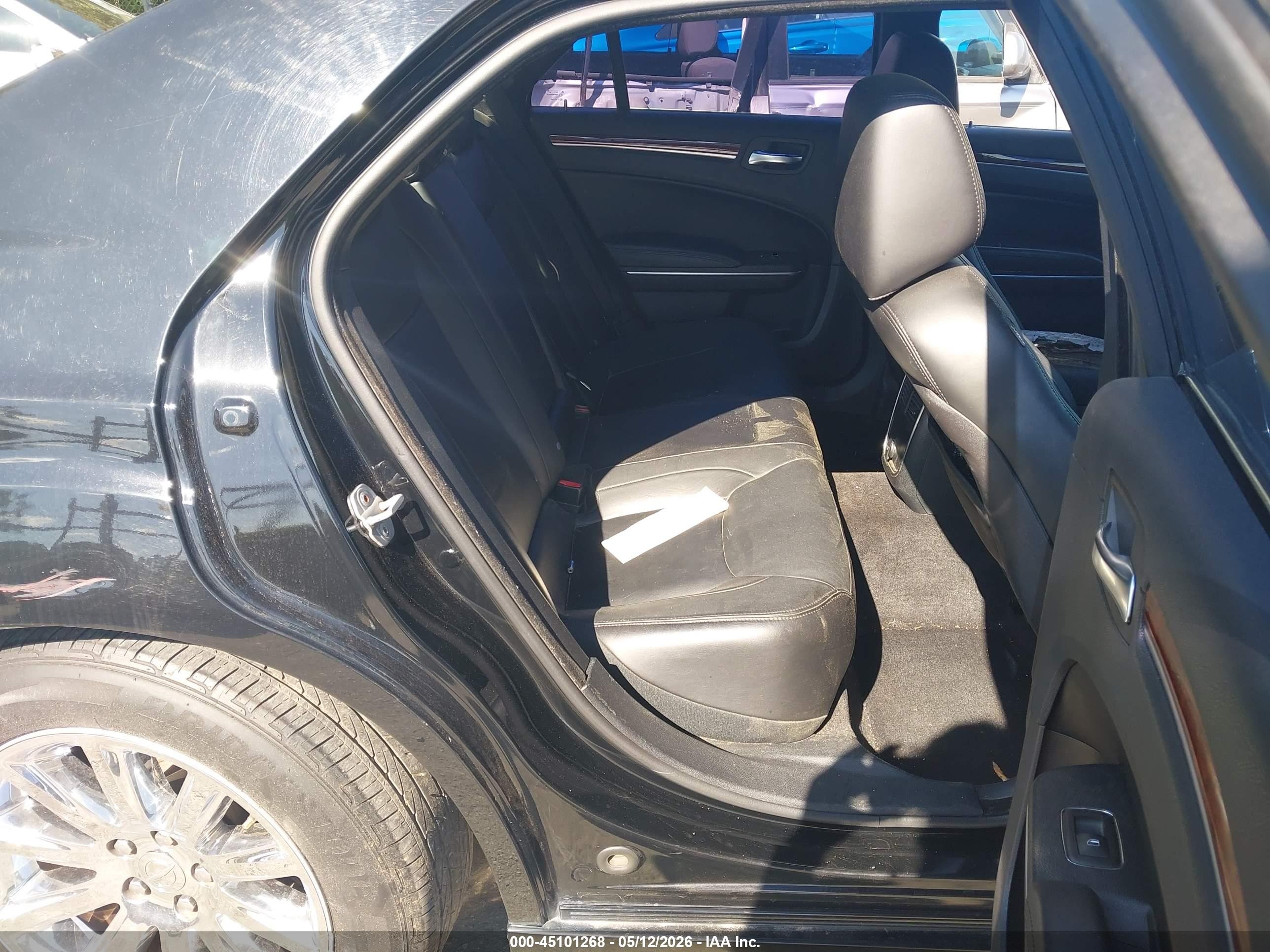 2012 Chrysler 300 Limited Black vin: 2C3CCACG6CH188756