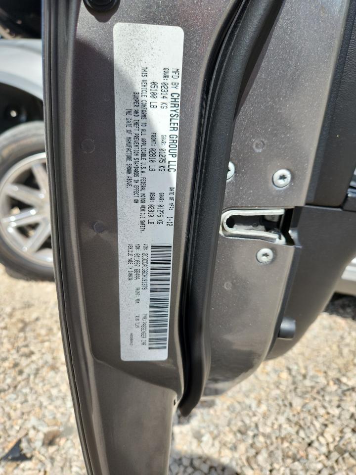 2012 Chrysler 300 Limited Gray vin: 2C3CCACG6CH191379