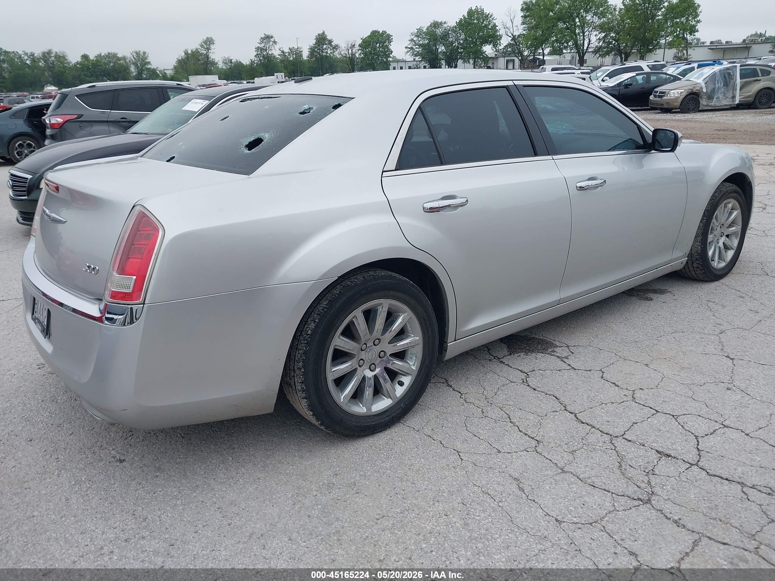 2012 Chrysler 300 Limited Silver vin: 2C3CCACG6CH263441