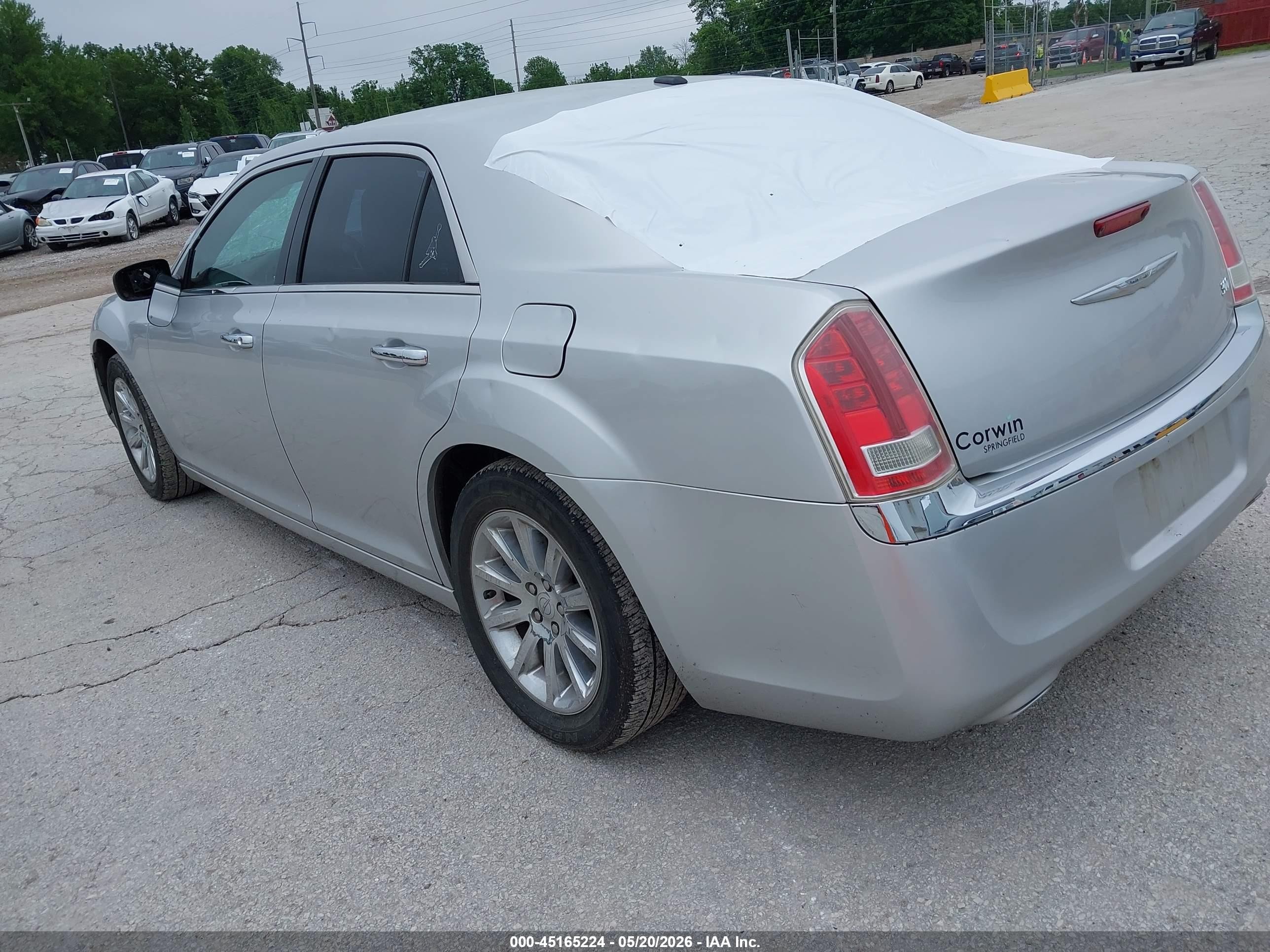 2012 Chrysler 300 Limited Silver vin: 2C3CCACG6CH263441