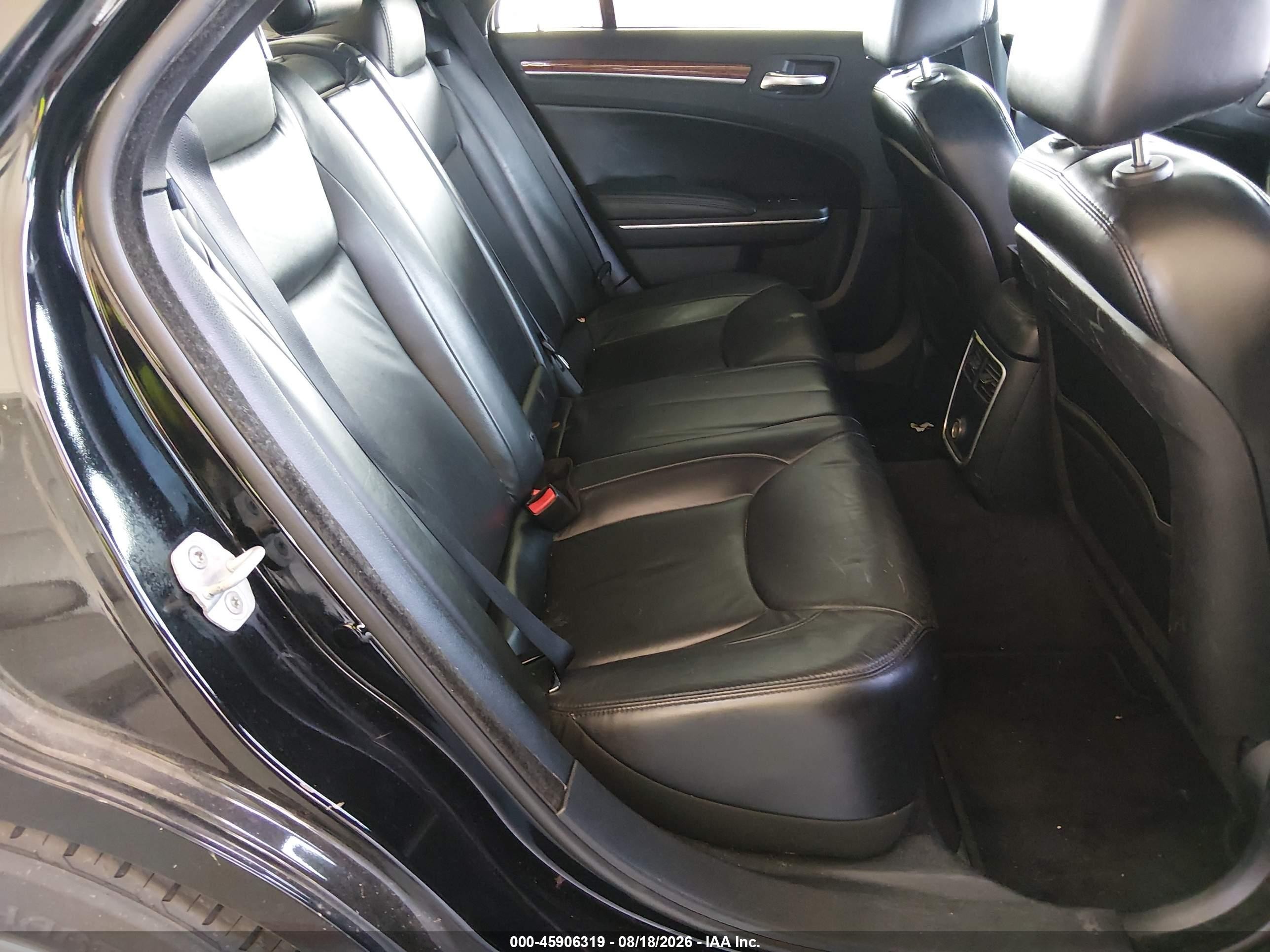 2012 Chrysler 300 Limited Black vin: 2C3CCACG6CH308748