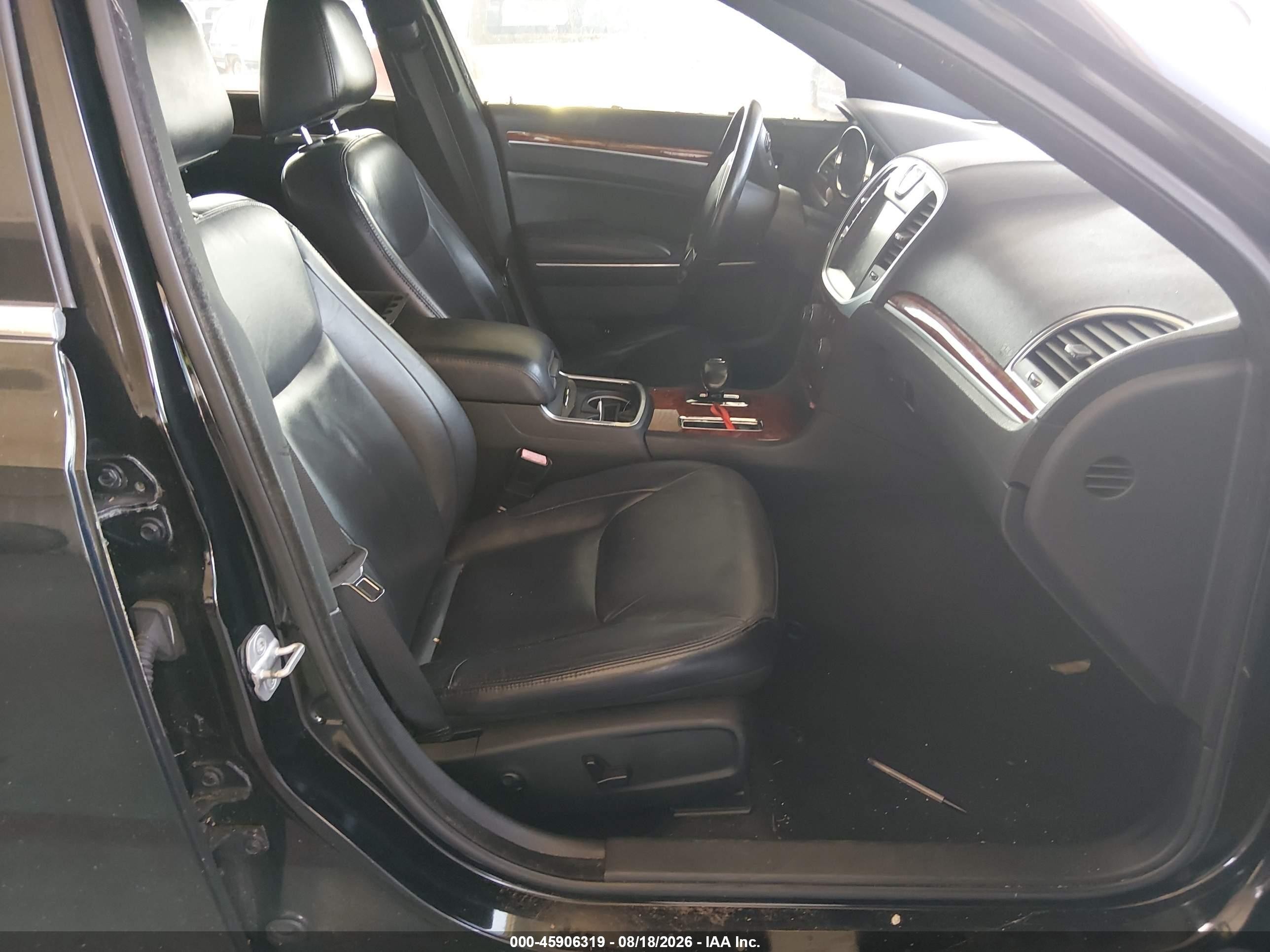 2012 Chrysler 300 Limited Black vin: 2C3CCACG6CH308748
