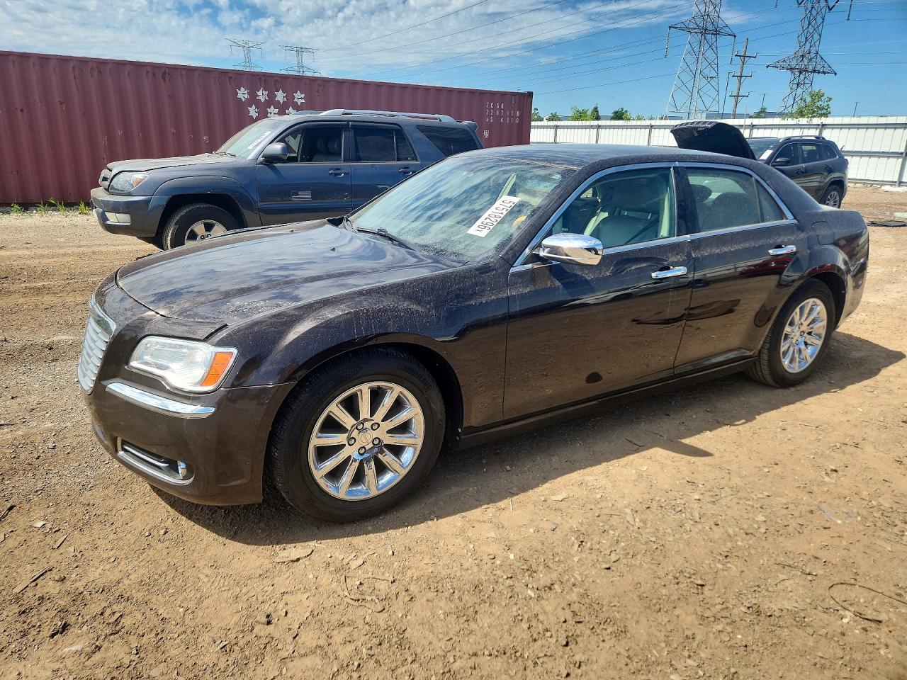 2012 Chrysler 300 Limited Brown vin: 2C3CCACG7CH229427
