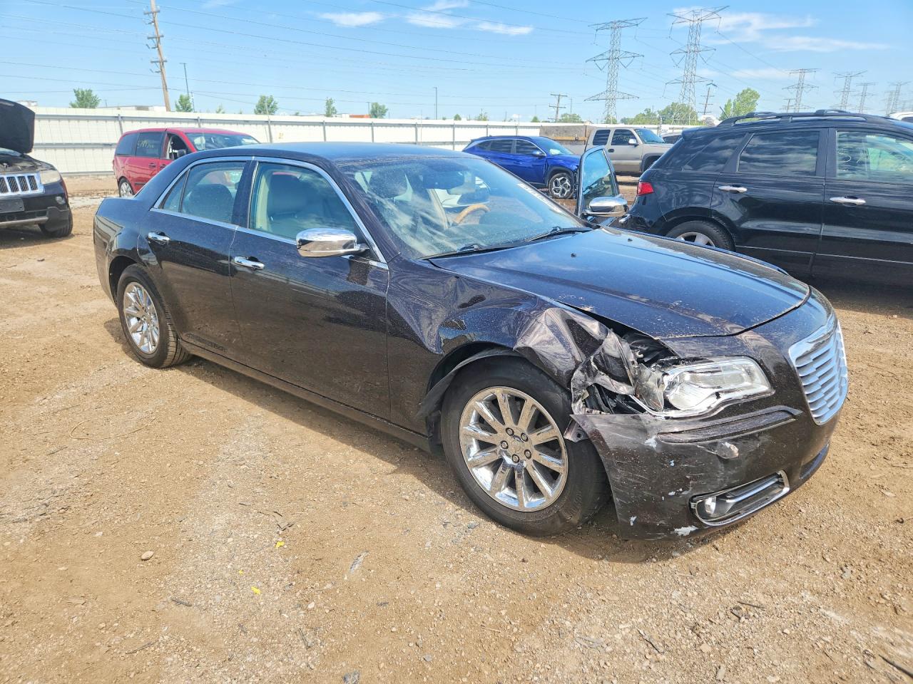 2012 Chrysler 300 Limited Brown vin: 2C3CCACG7CH229427