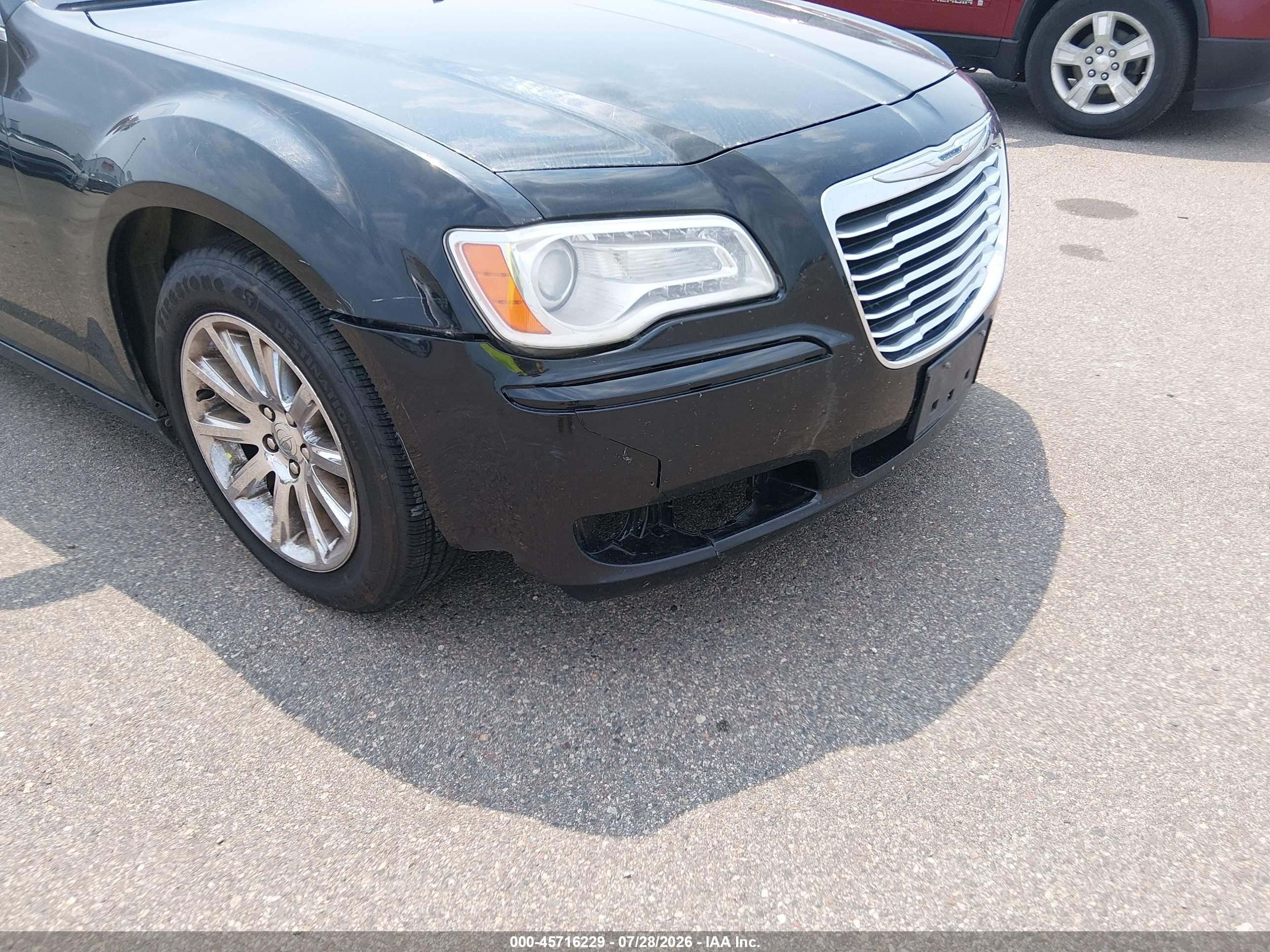 2012 Chrysler 300 Limited Black vin: 2C3CCACG7CH257048