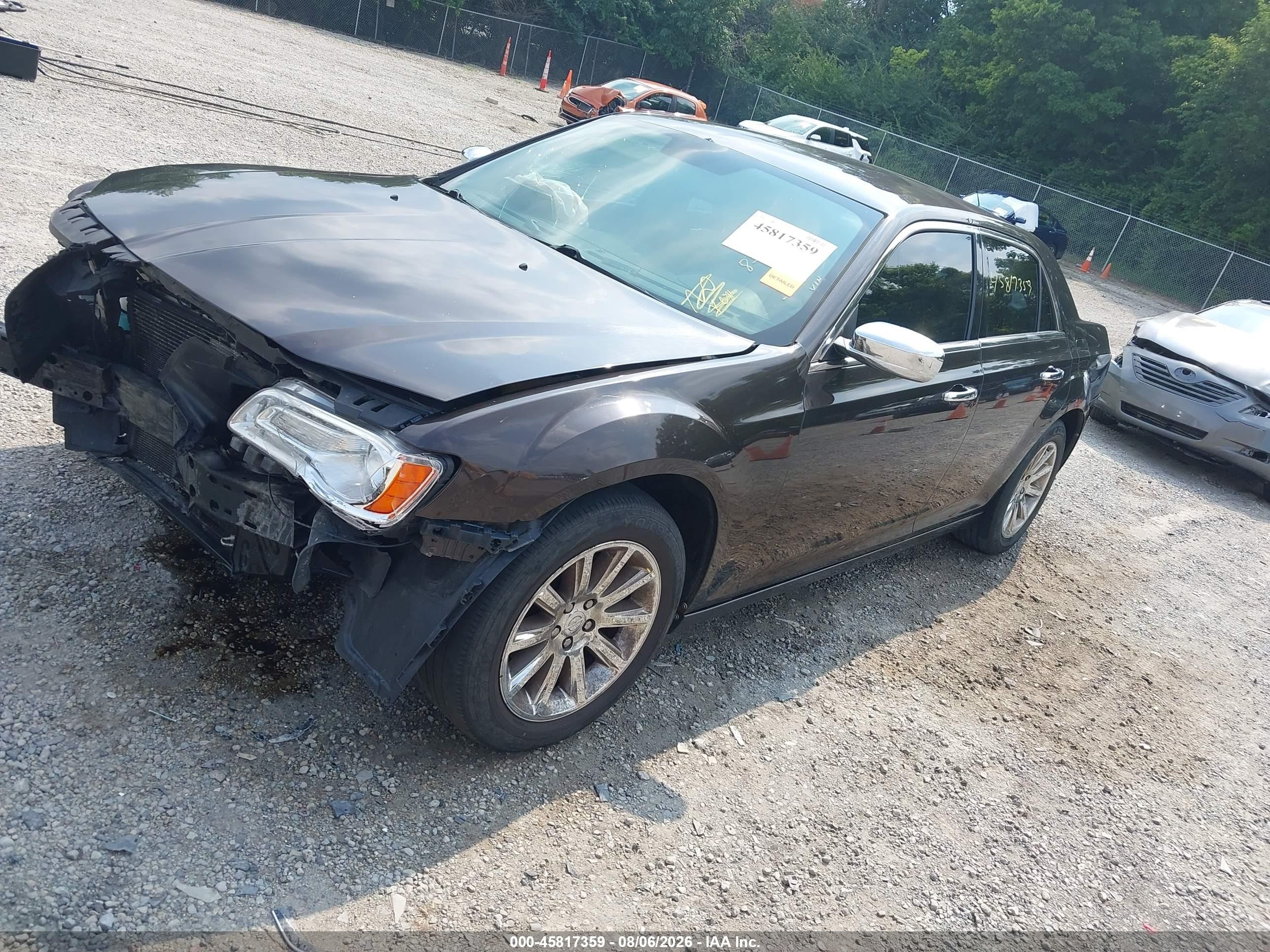 2012 Chrysler 300 Limited Black vin: 2C3CCACG8CH205685