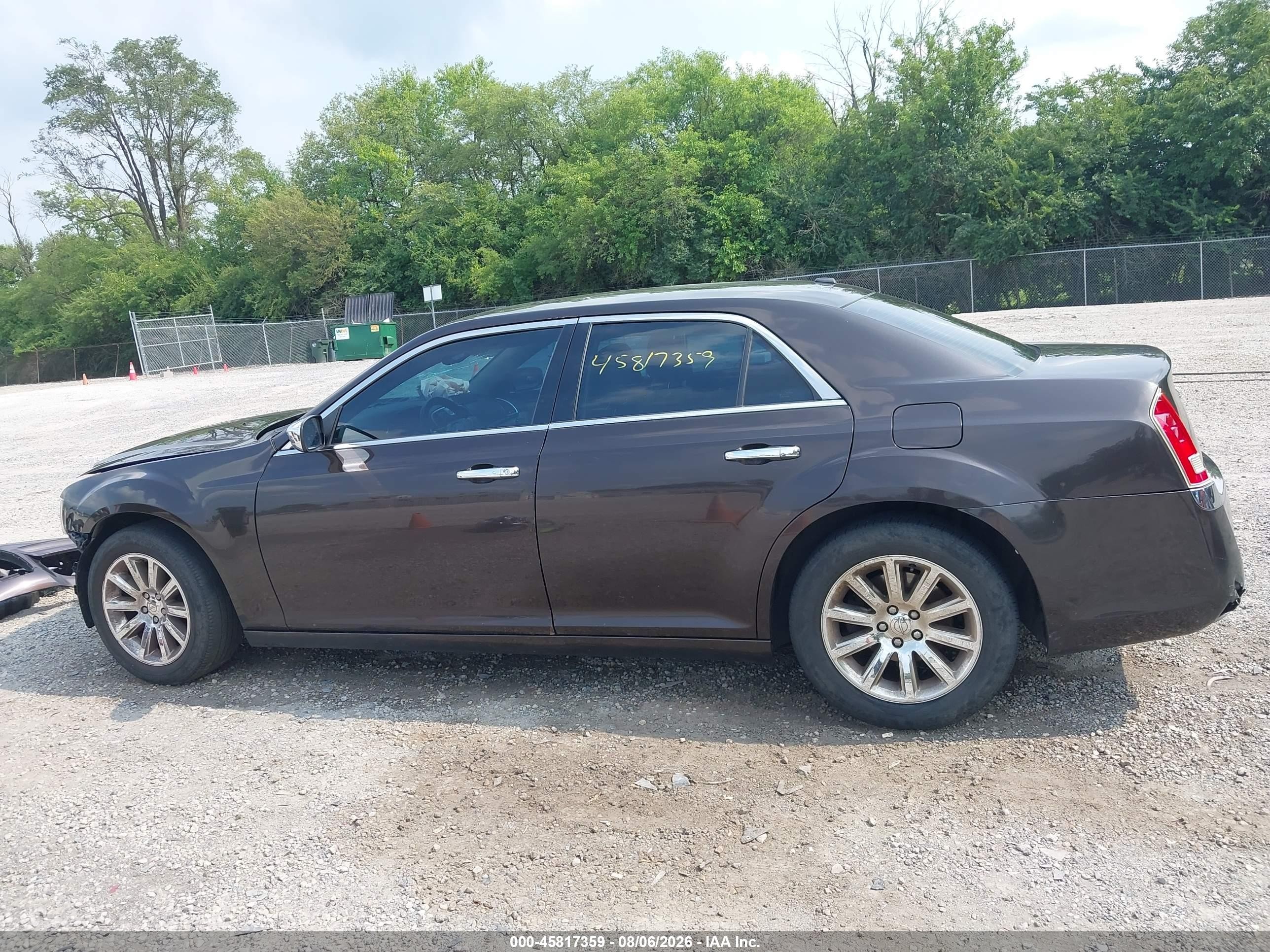 2012 Chrysler 300 Limited Black vin: 2C3CCACG8CH205685