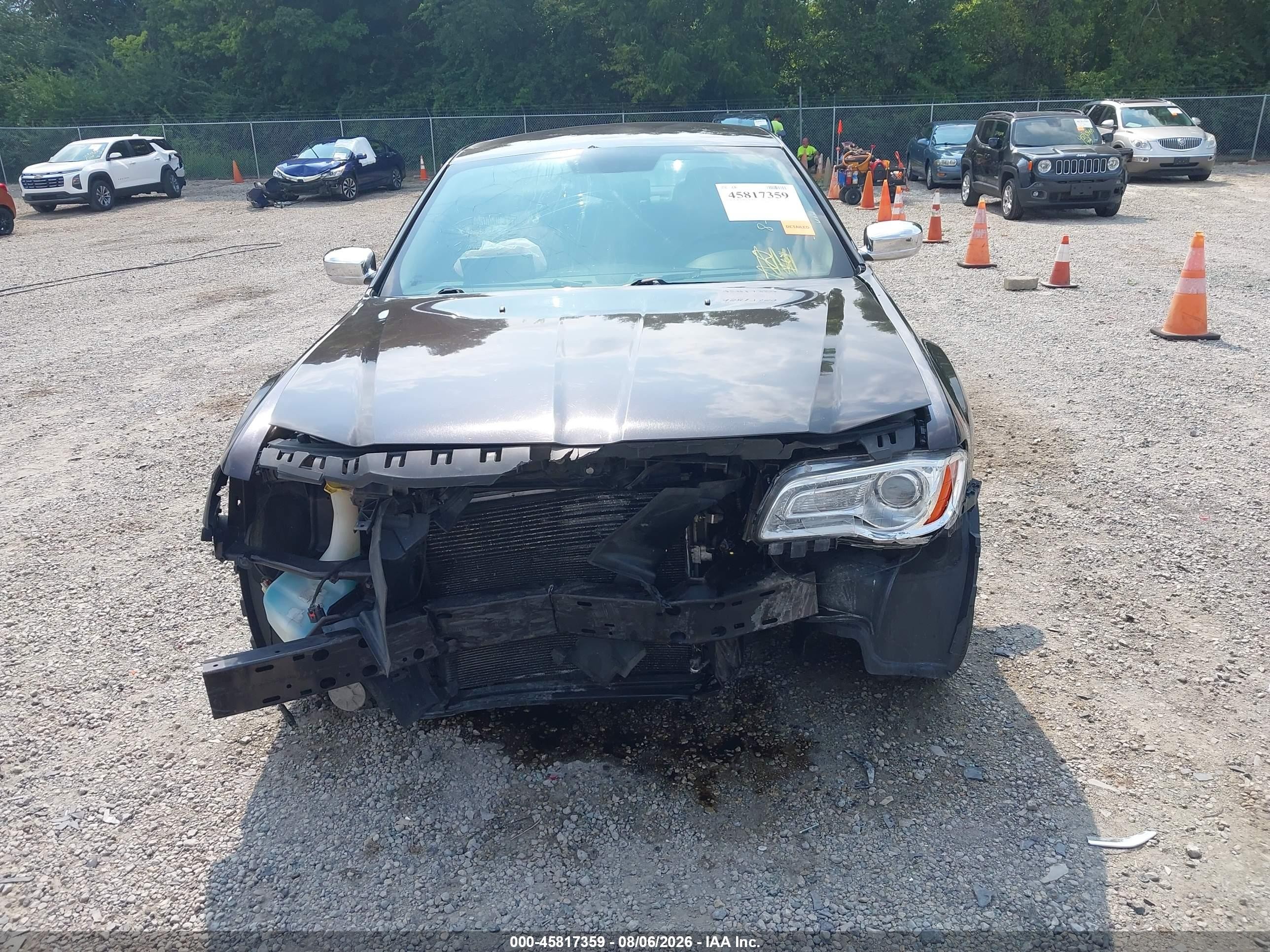 2012 Chrysler 300 Limited Black vin: 2C3CCACG8CH205685