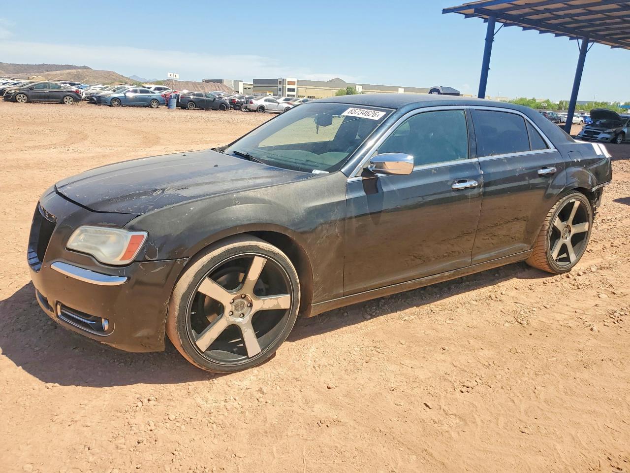 2012 Chrysler 300 Limited Black vin: 2C3CCACG8CH251145