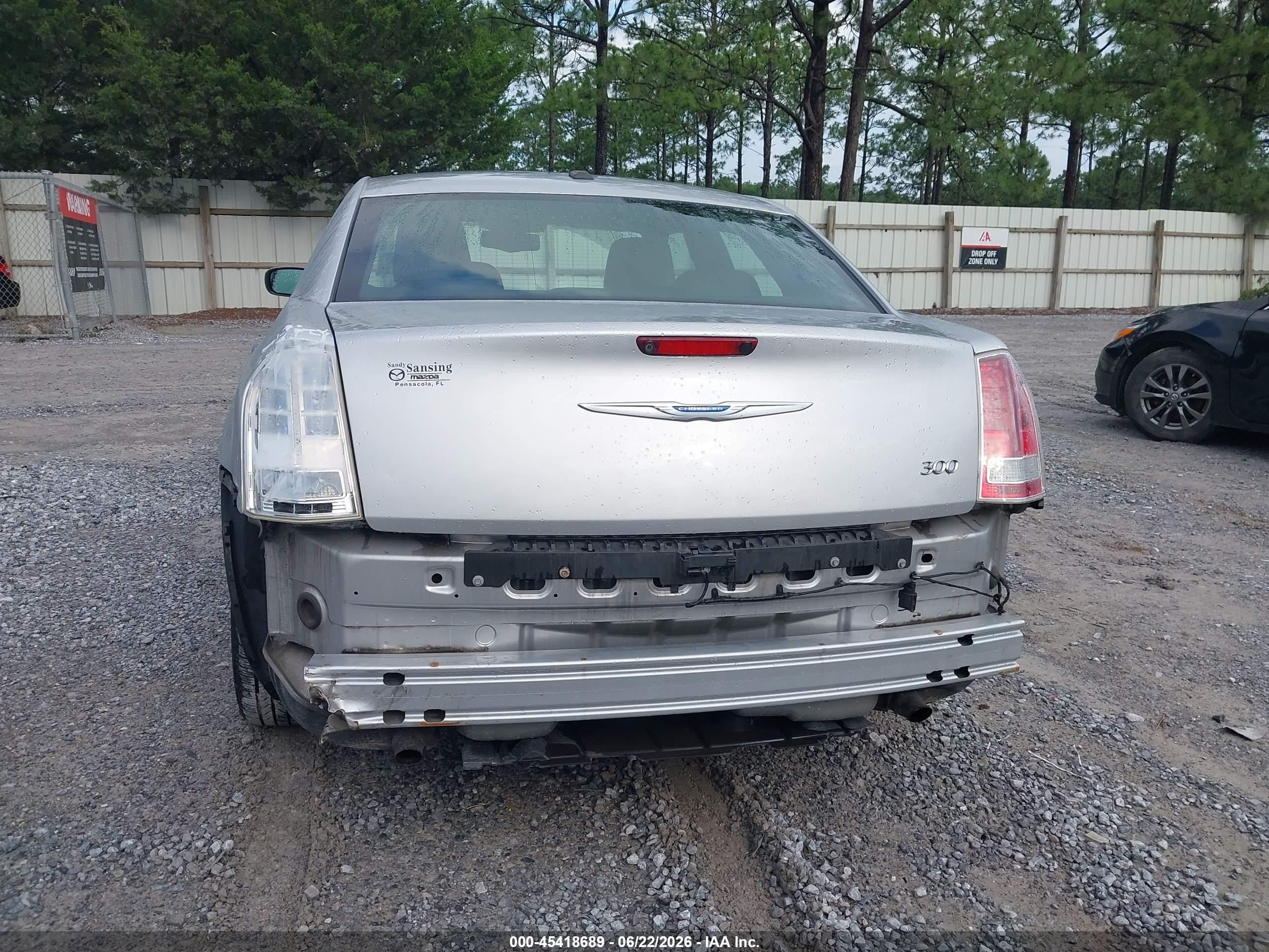 2012 Chrysler 300 Limited Silver vin: 2C3CCACG8CH310985