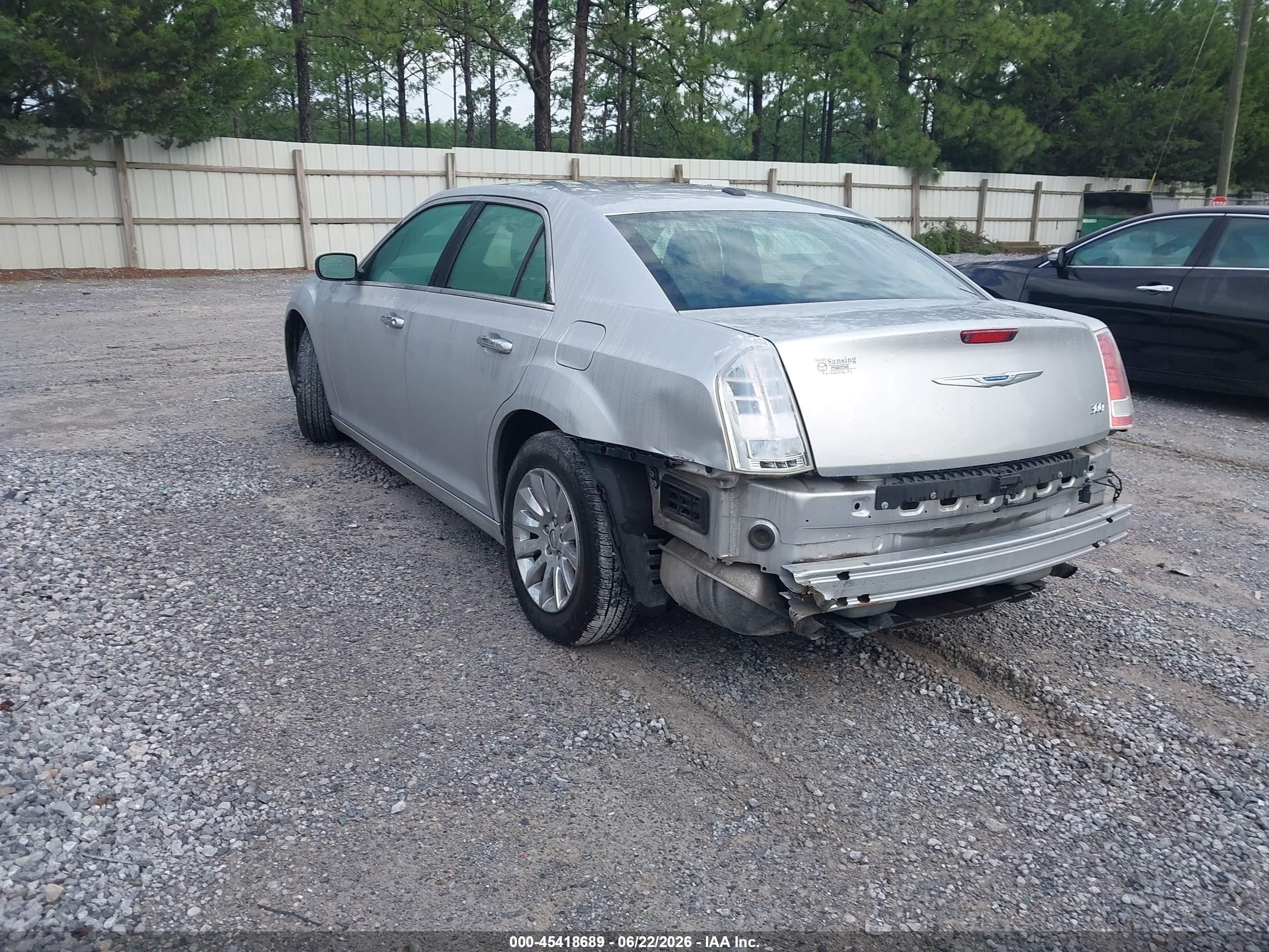 2012 Chrysler 300 Limited Silver vin: 2C3CCACG8CH310985