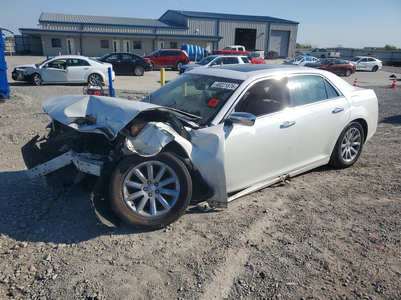 2012 Chrysler 300 Limited White vin: 2C3CCACG9CH138580