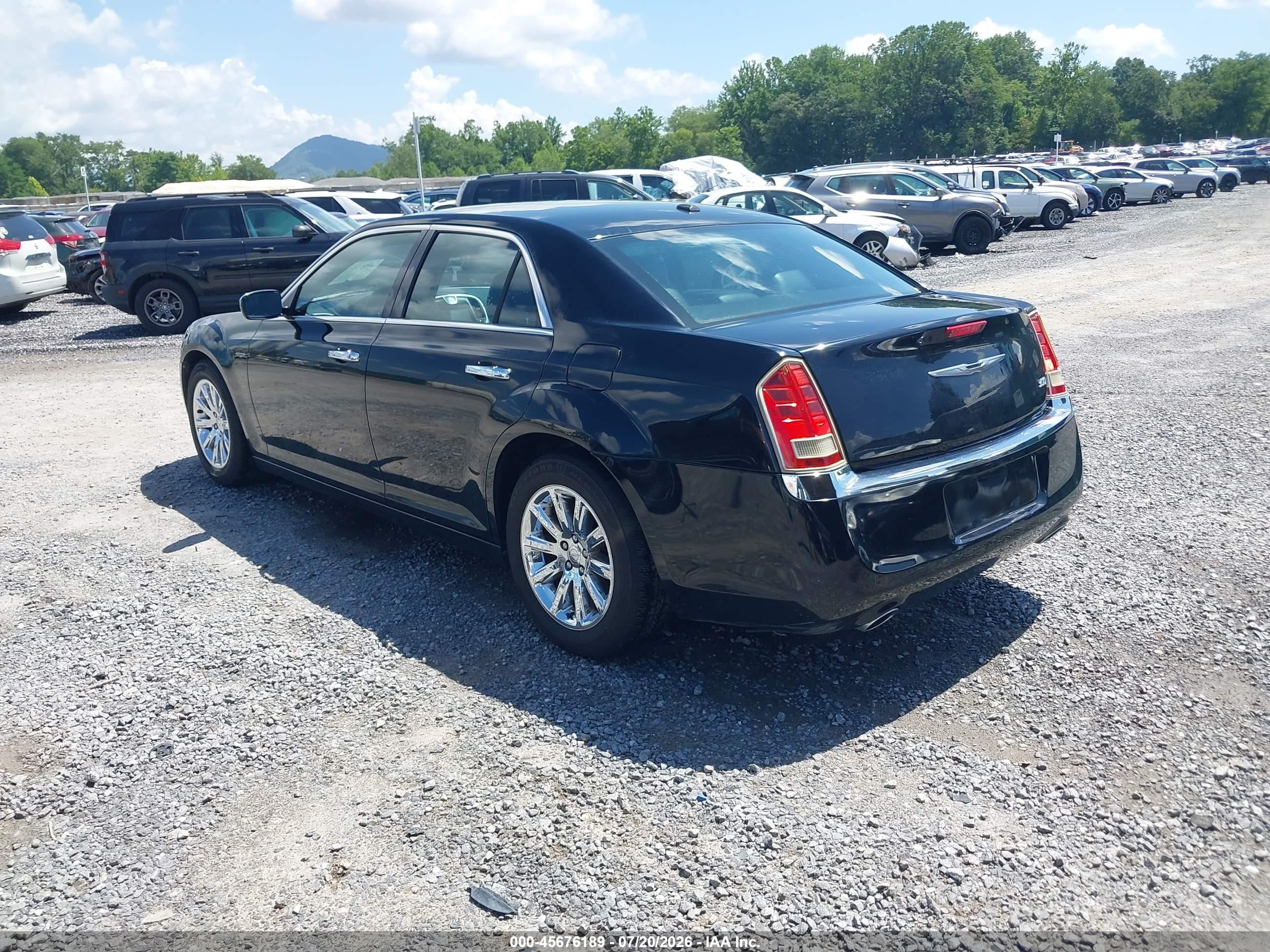 2012 Chrysler 300 Limited Black vin: 2C3CCACG9CH310493