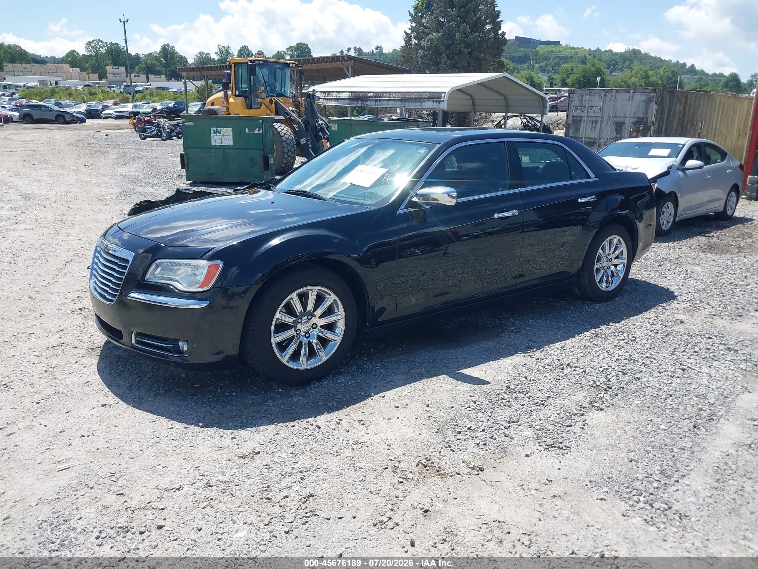 2012 Chrysler 300 Limited Black vin: 2C3CCACG9CH310493