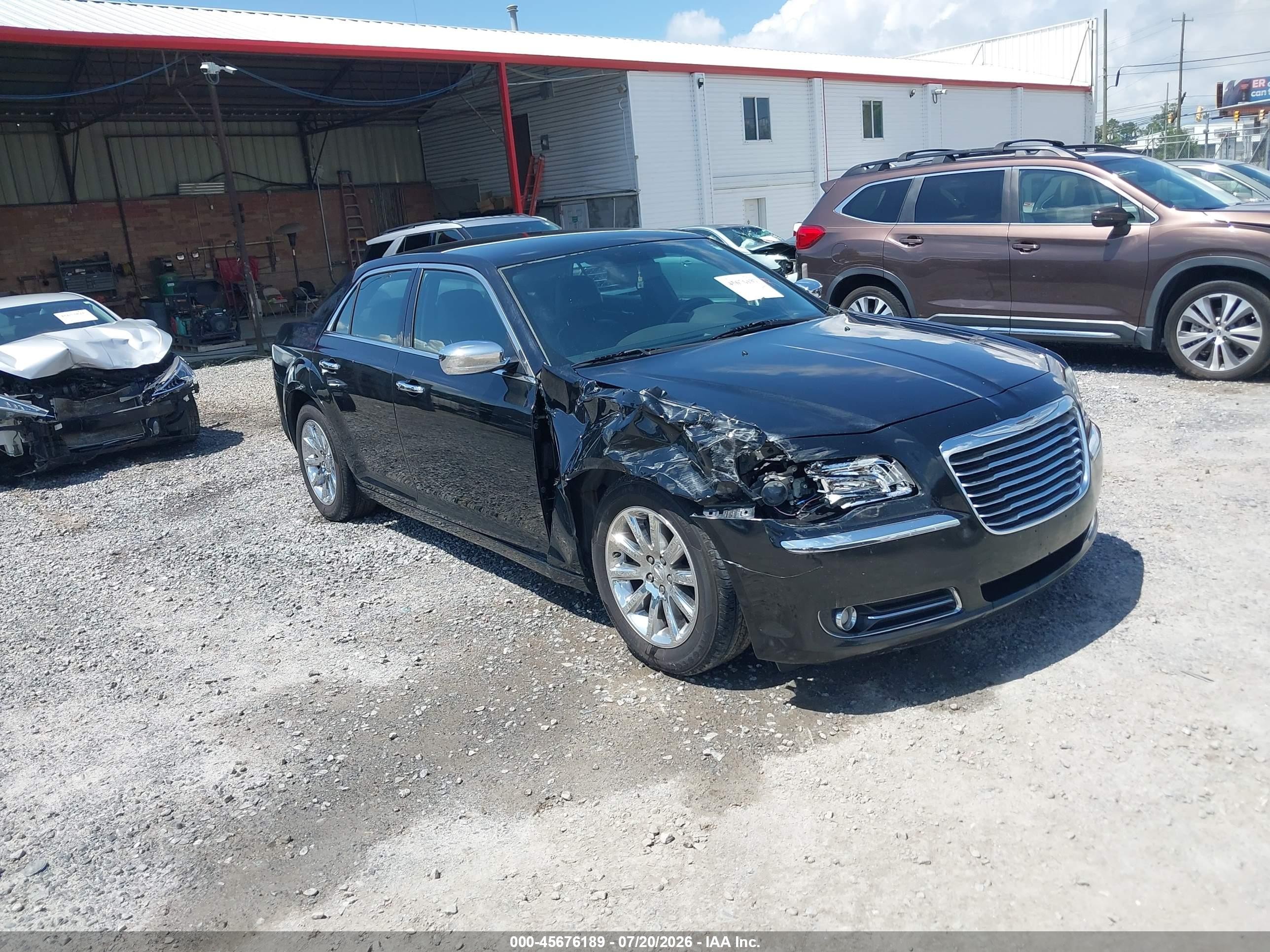 2012 Chrysler 300 Limited Black vin: 2C3CCACG9CH310493