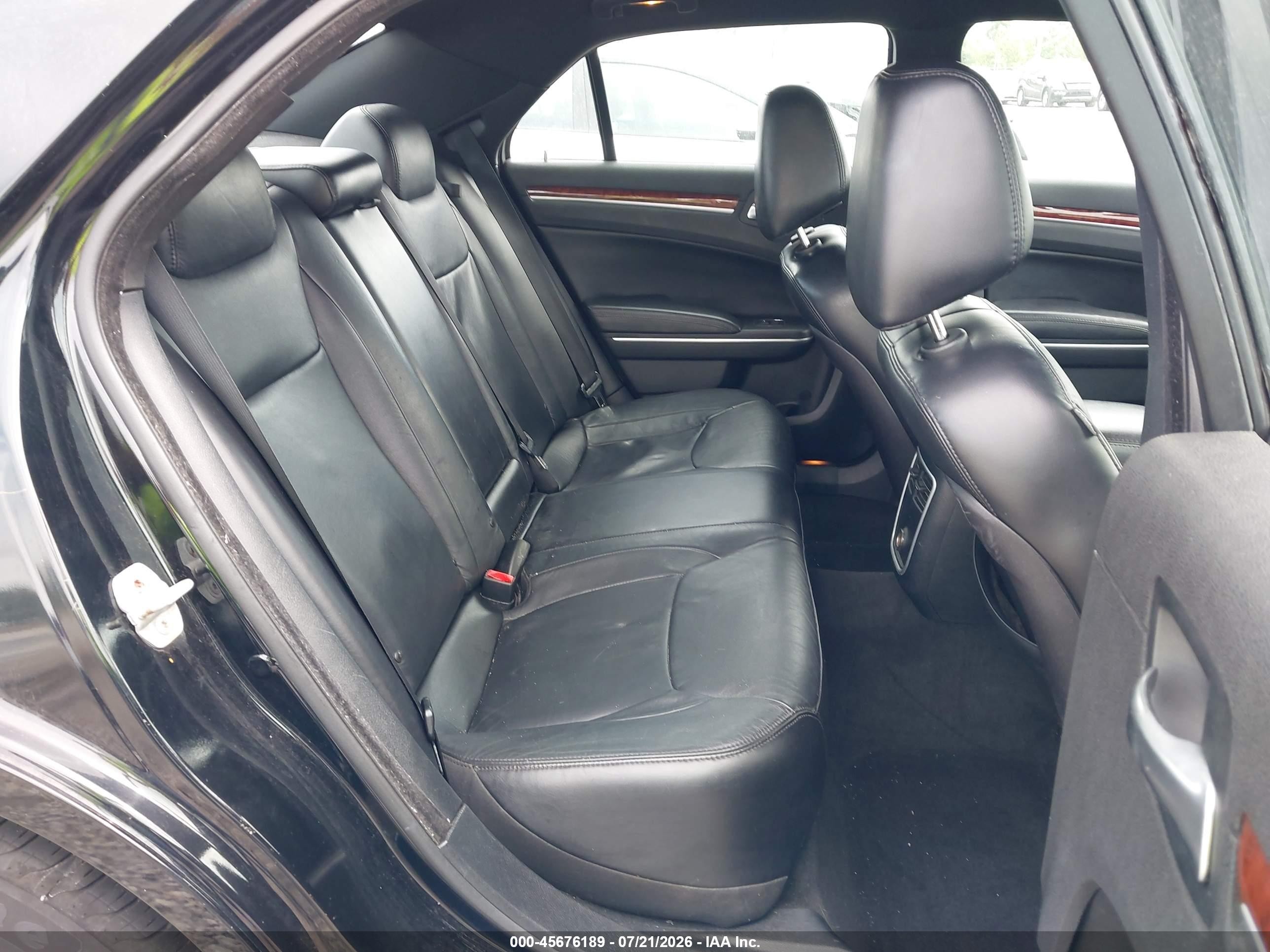 2012 Chrysler 300 Limited Black vin: 2C3CCACG9CH310493