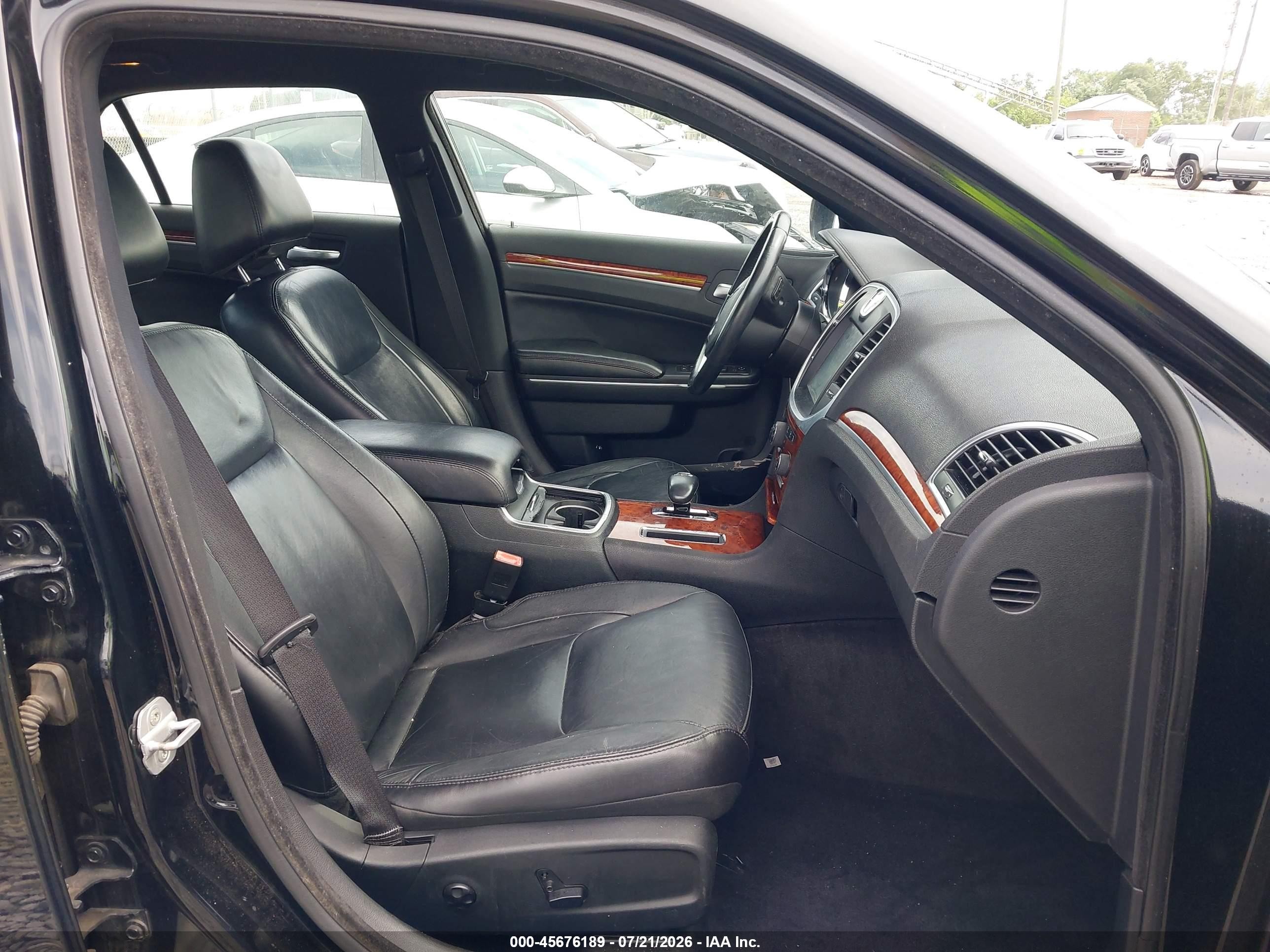 2012 Chrysler 300 Limited Black vin: 2C3CCACG9CH310493