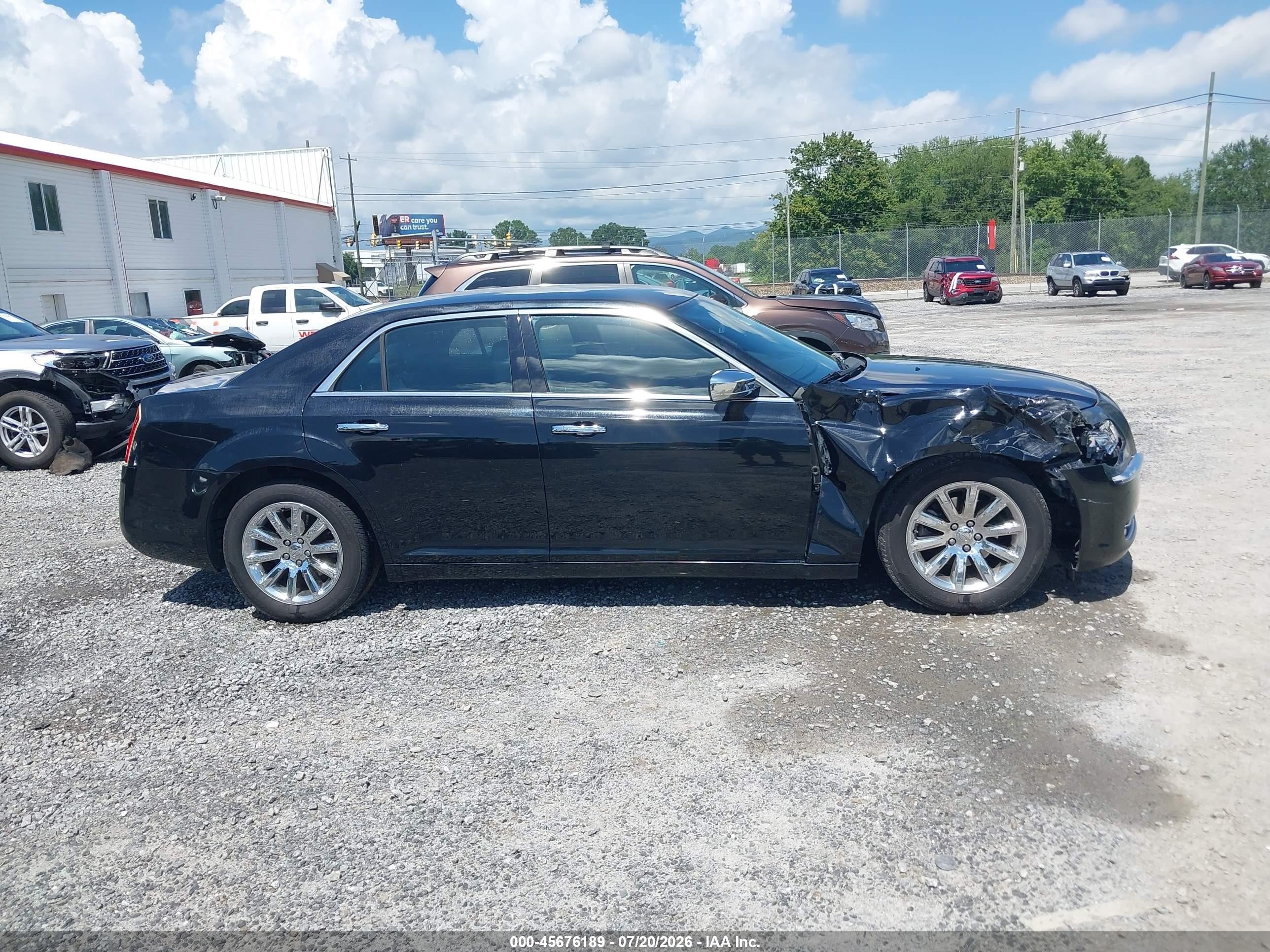 2012 Chrysler 300 Limited Black vin: 2C3CCACG9CH310493