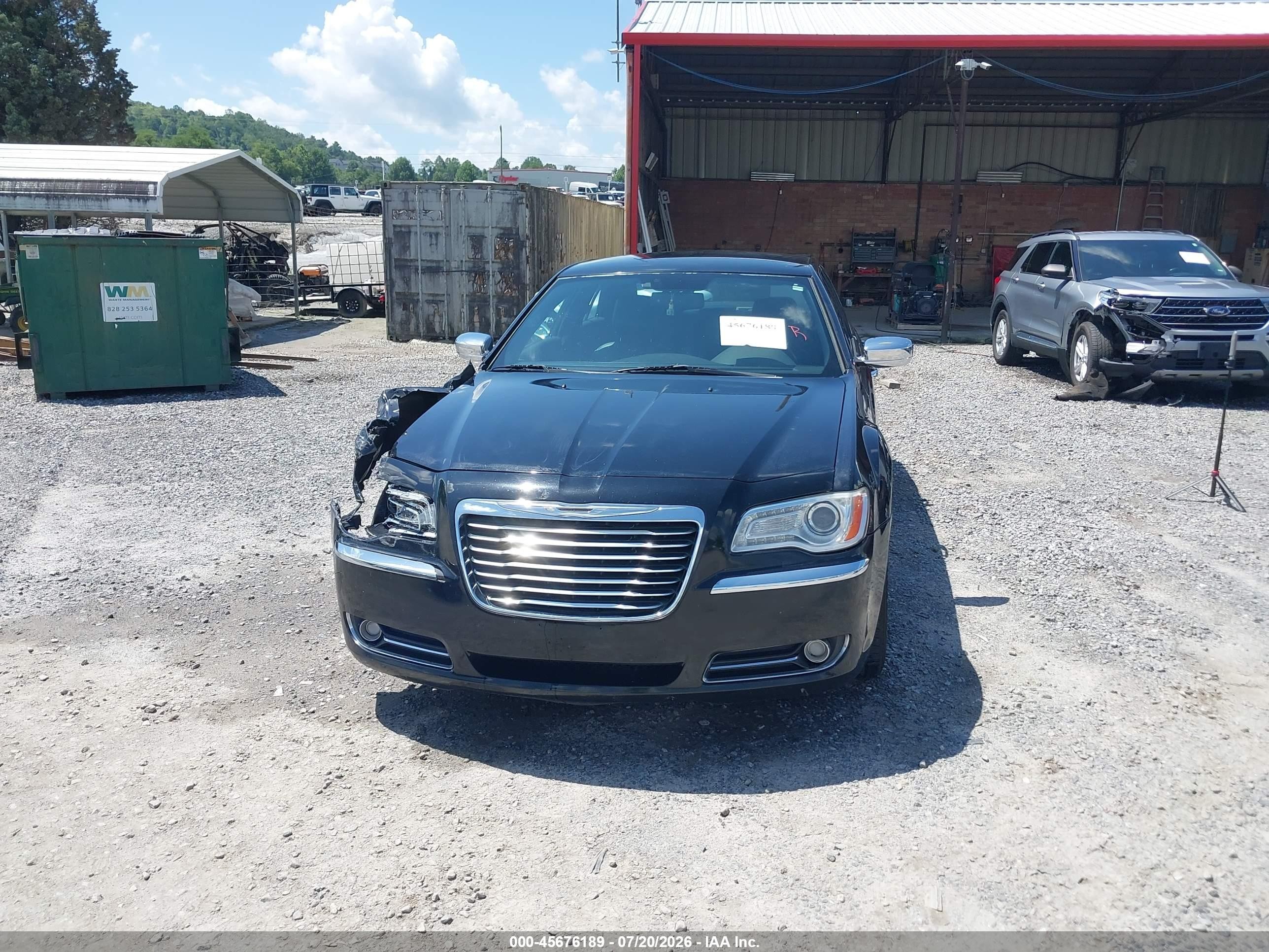 2012 Chrysler 300 Limited Black vin: 2C3CCACG9CH310493