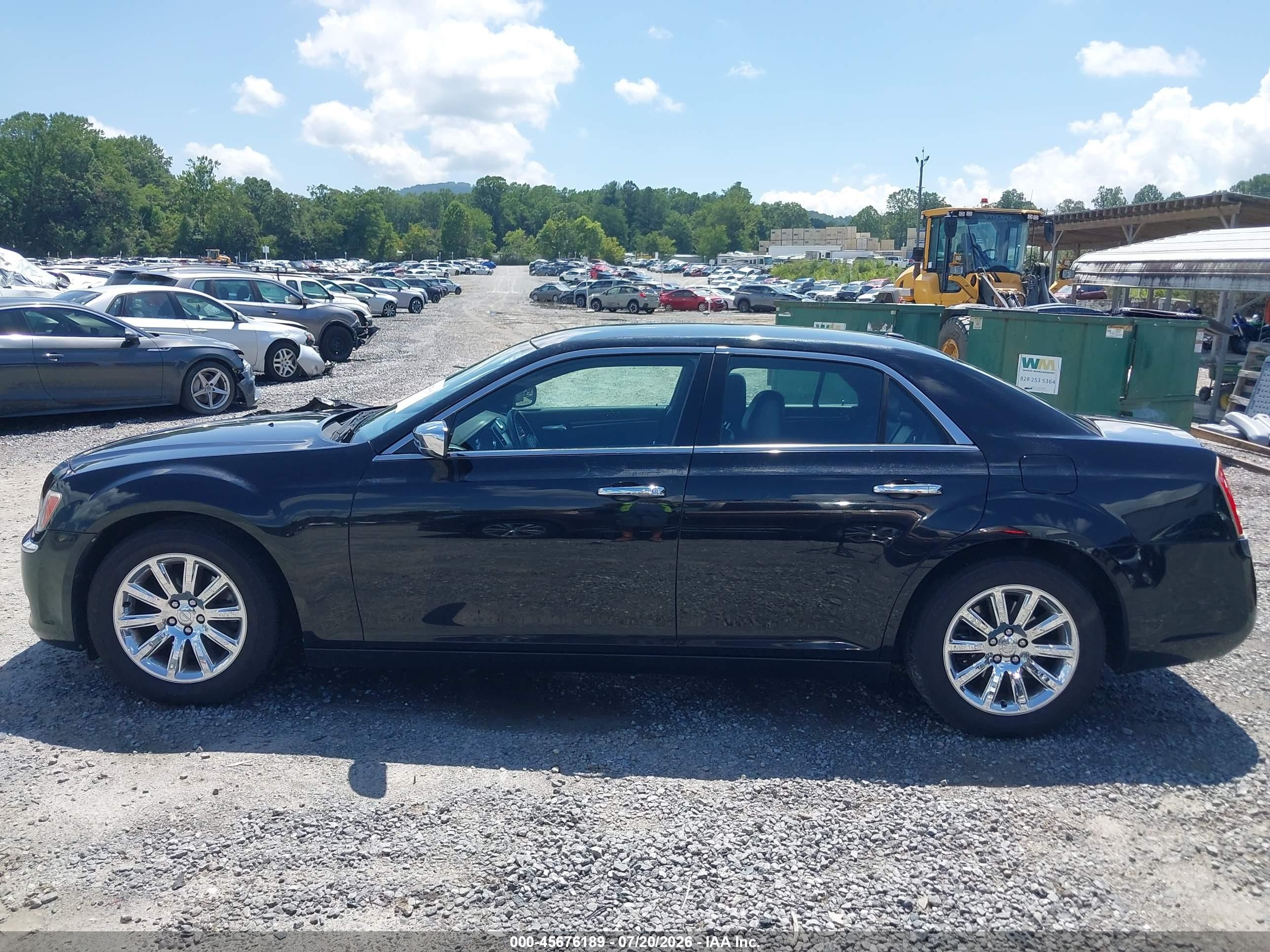2012 Chrysler 300 Limited Black vin: 2C3CCACG9CH310493