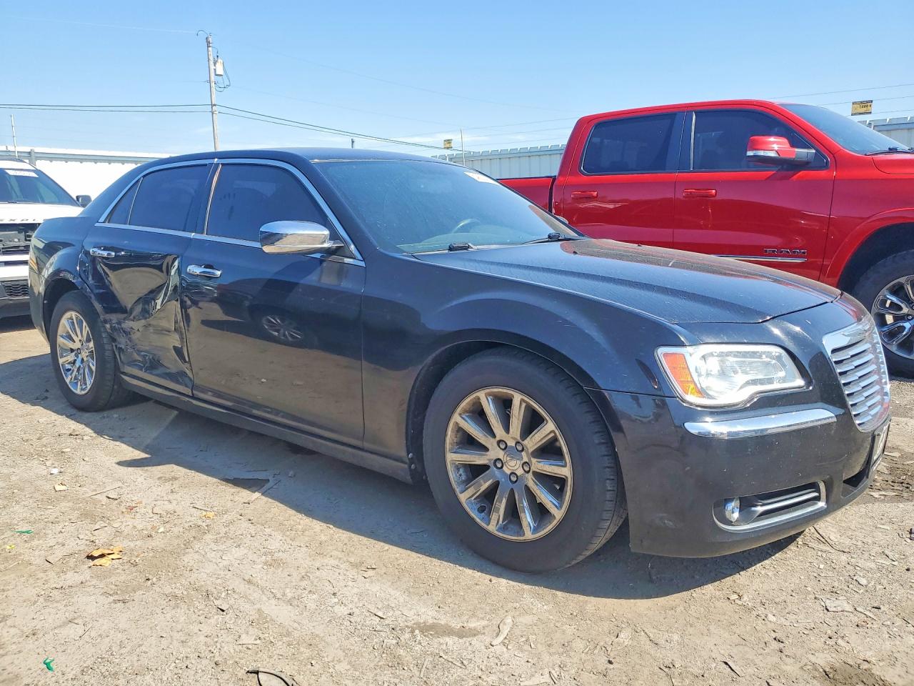 2012 Chrysler 300 Limited Black vin: 2C3CCACGXCH311068